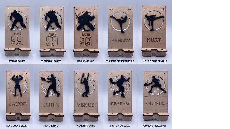 Sports and Recreation Cell Phone Stands