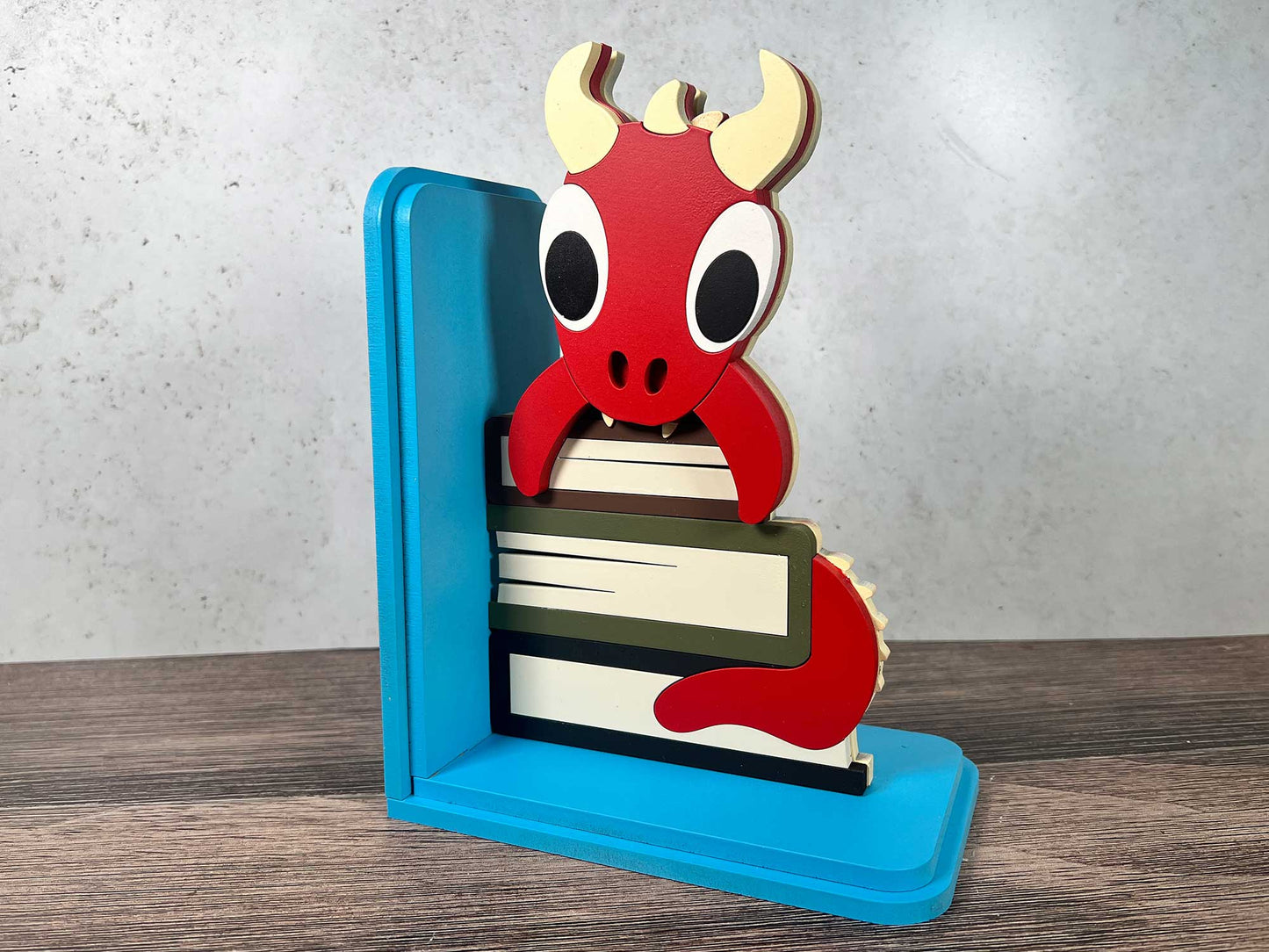 Adorable Wooden Baby Animal Bookends