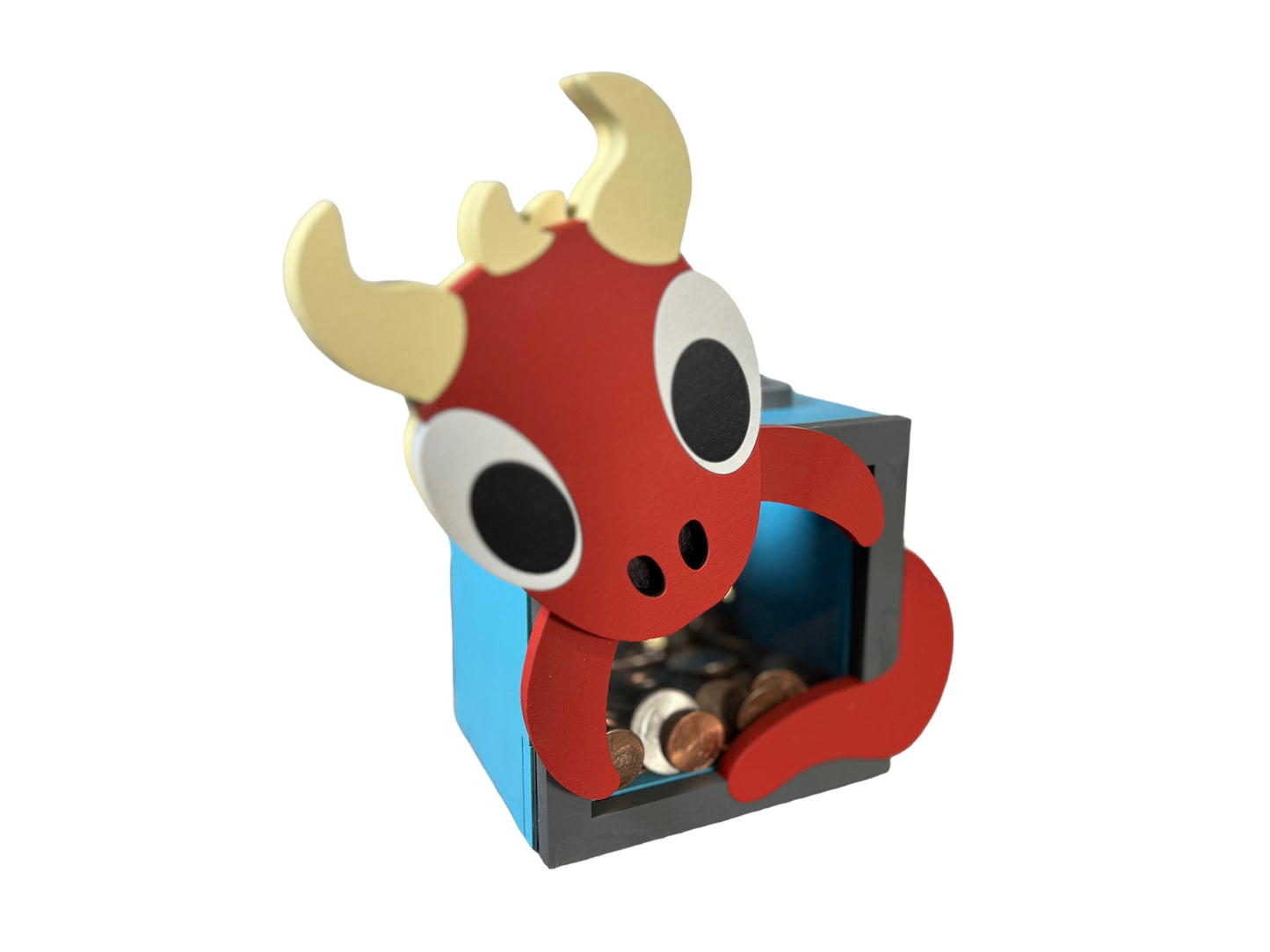 The Ultimate Wooden Baby Bank | Monkey | Shark | Panda | Dinosaur | Unicorn | Dragon
