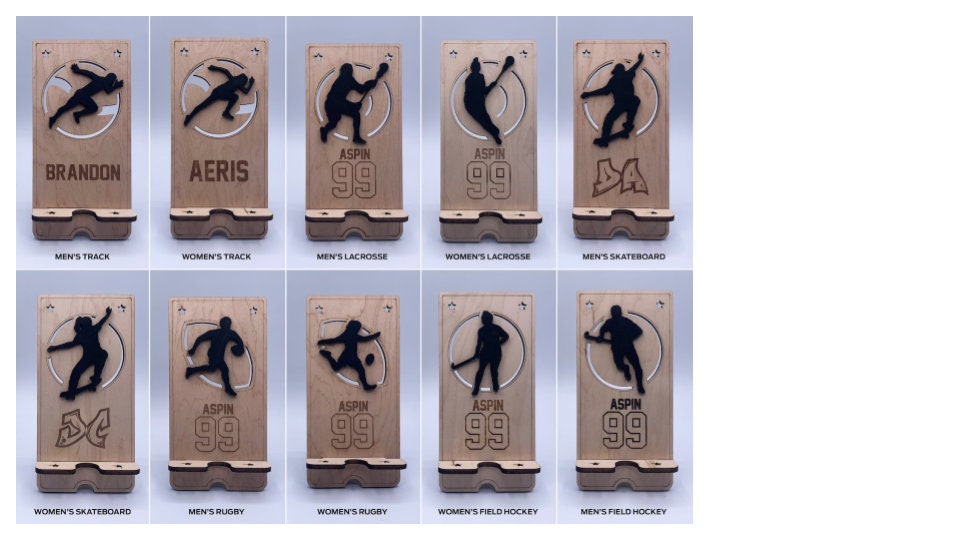 Sports and Recreation Cell Phone Stands