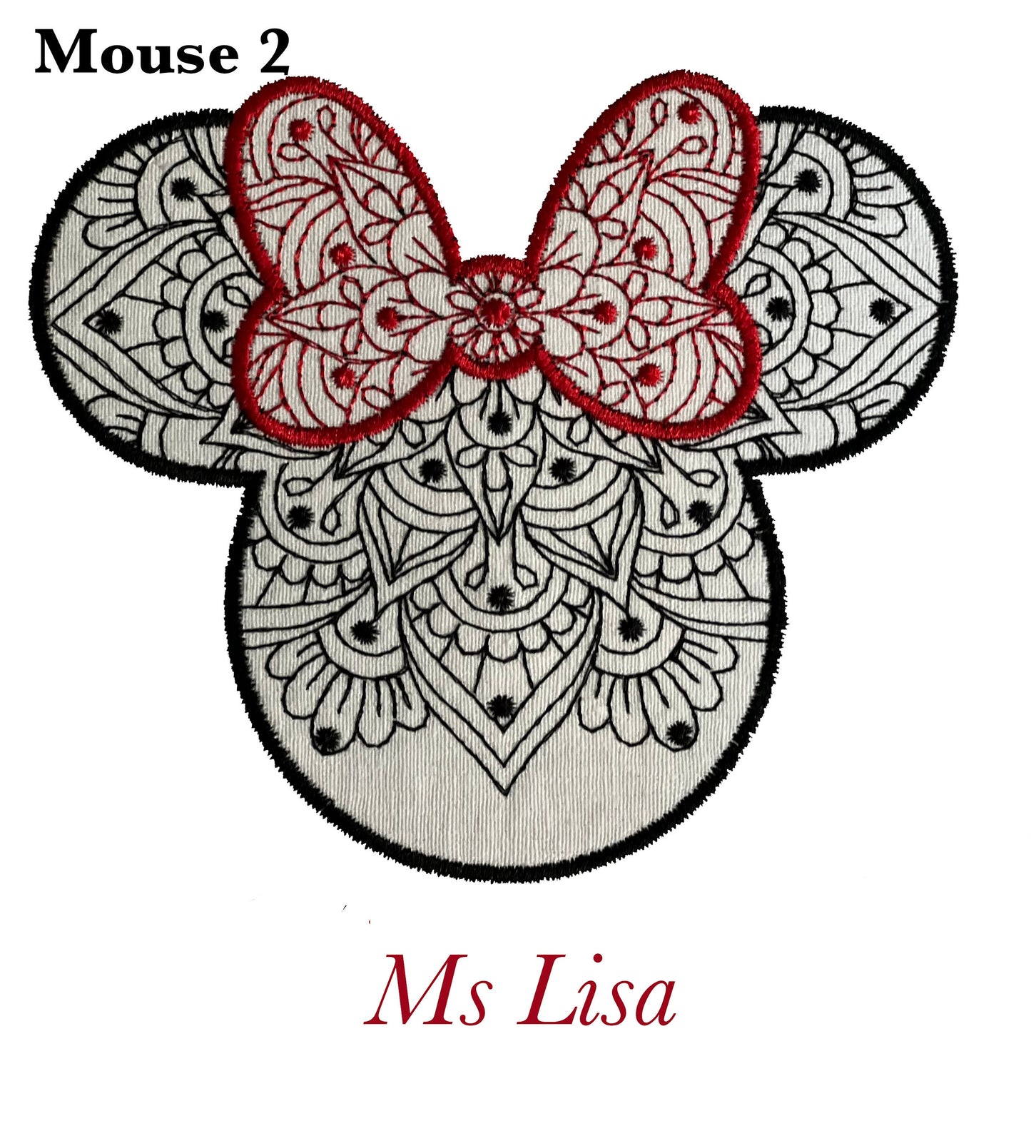Vintage Unique Mickey/Minnie Mouse Inspired Embroidery Design - T-Shirt/Hoodie - CHILD AND ADULT sizes