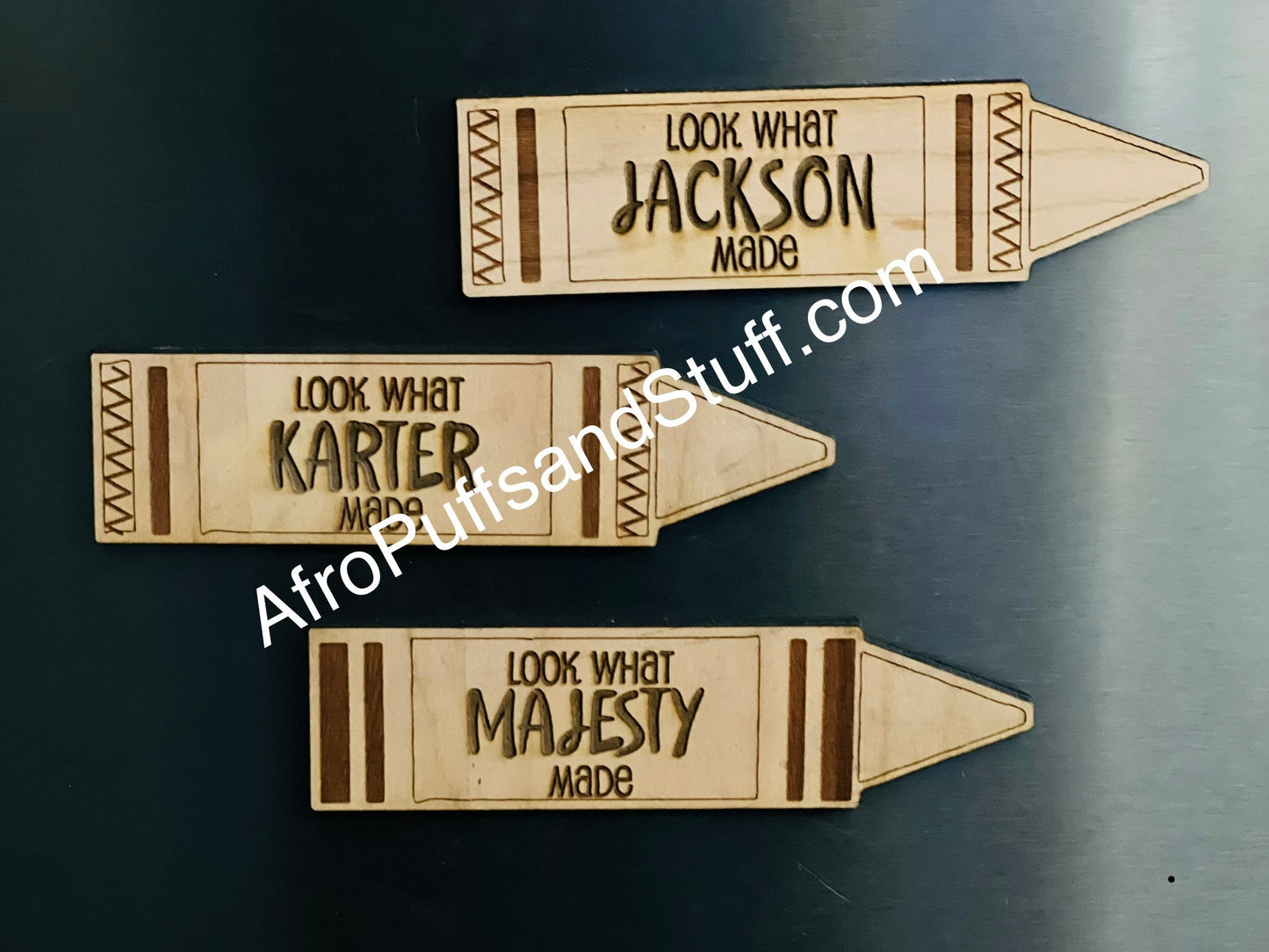 3 Look What I Made Personalized Magnet | Show Student Work |