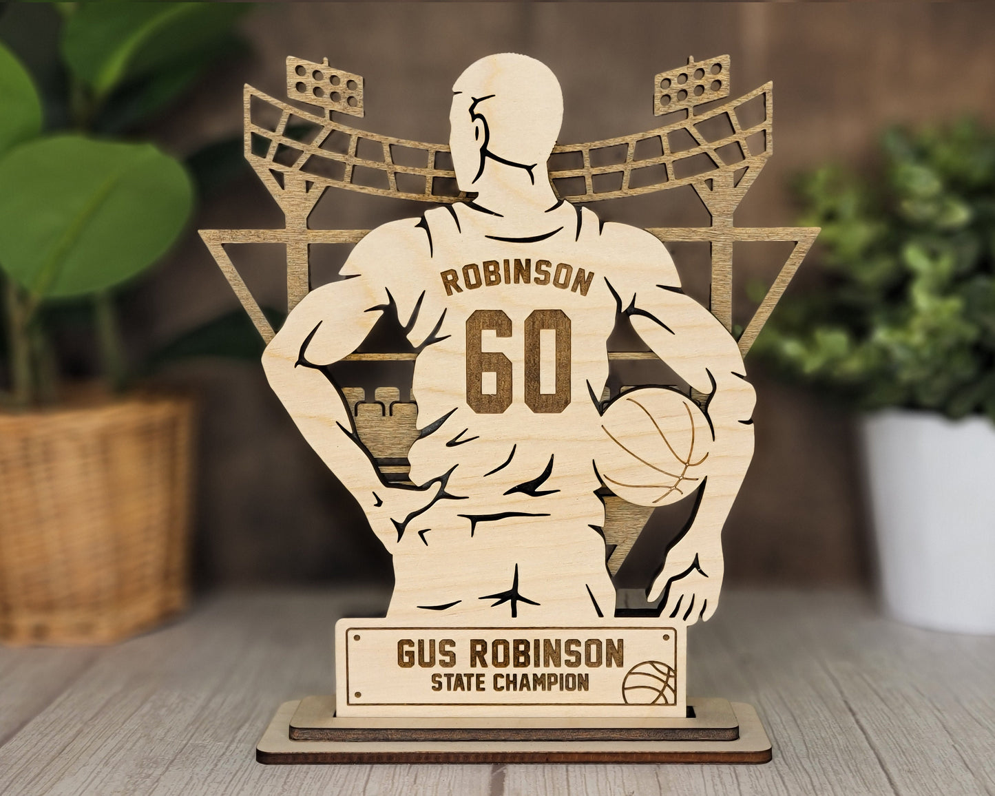Athlete Player Stand Ups | Player Gifts| Senior Gift | Graduation Gift | Team Gift | Award - BASKETBALL