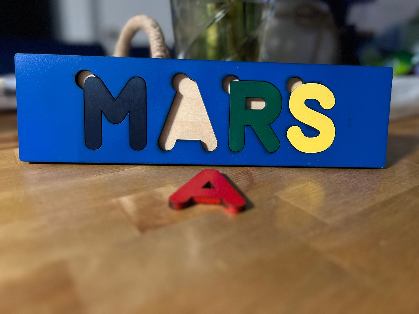Custom Wooden Name Puzzles