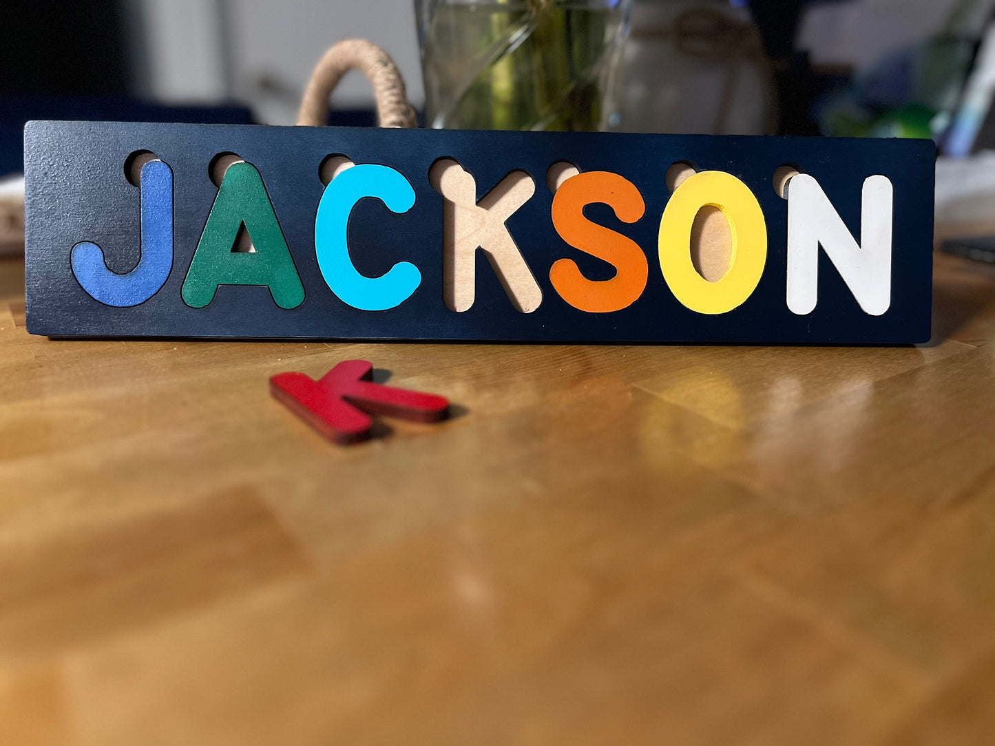 Custom Wooden Name Puzzles