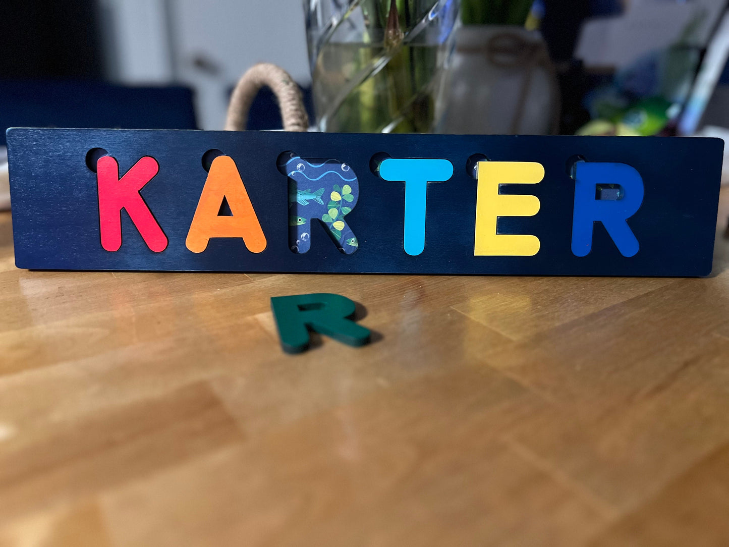 Custom Wooden Name Puzzles
