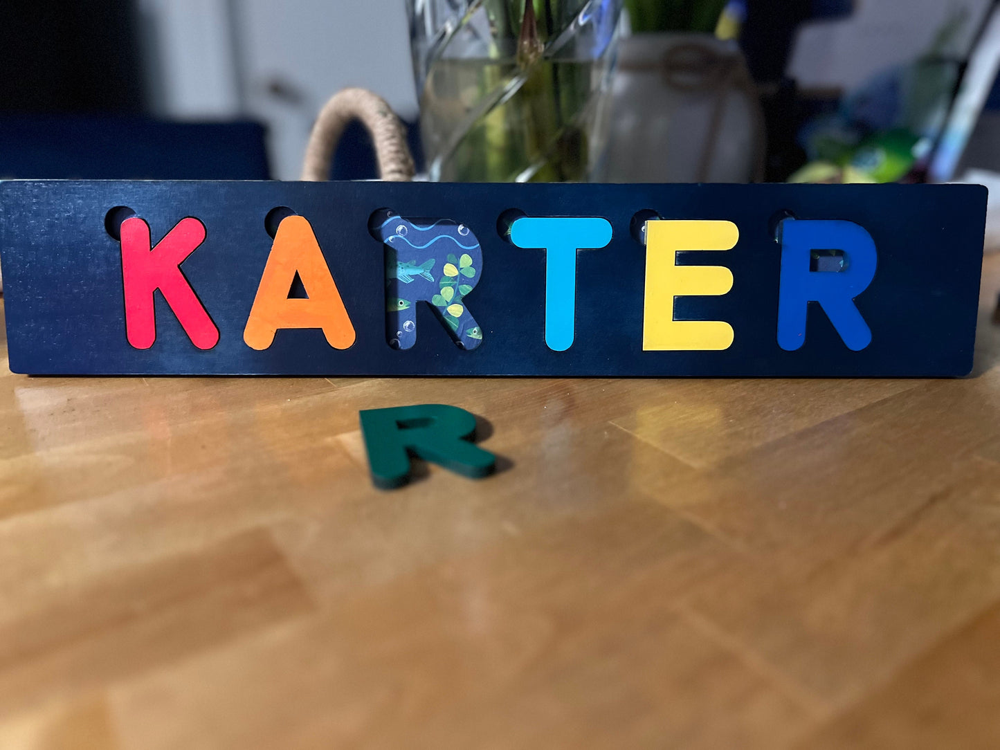 Custom Wooden Name Puzzles