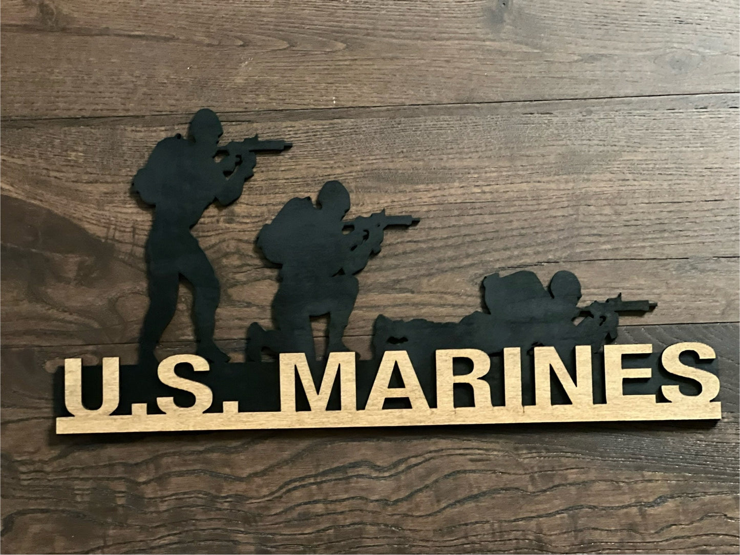 Military and First Responders Silhouette Plaques