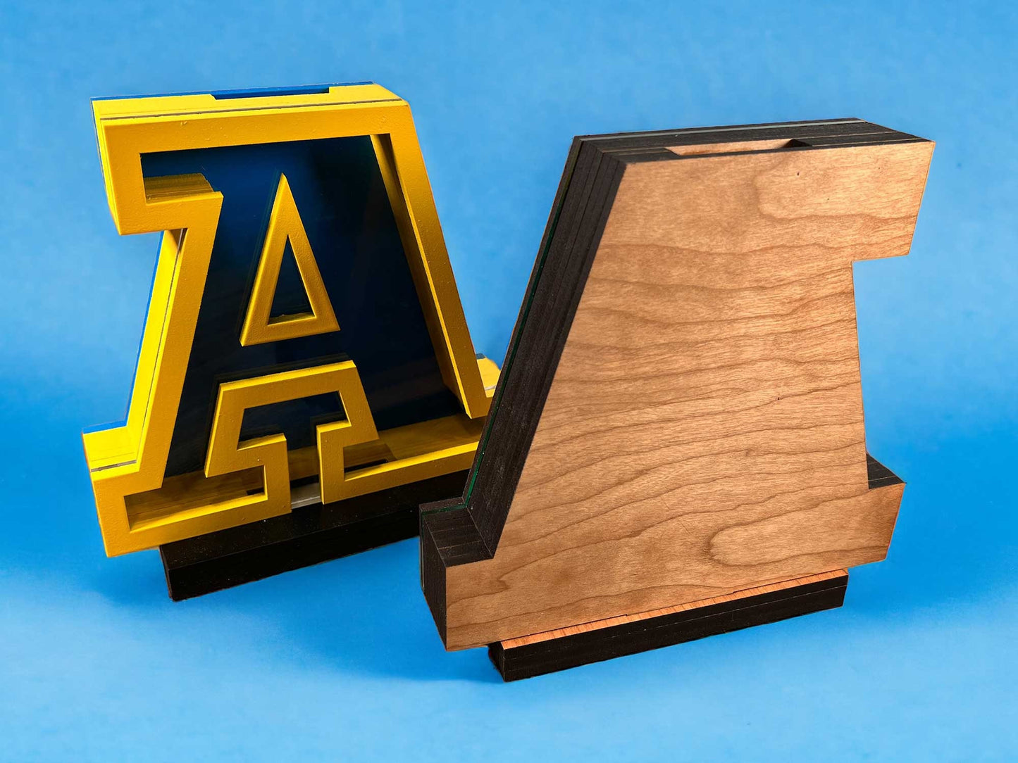 Wooden Letter Banks