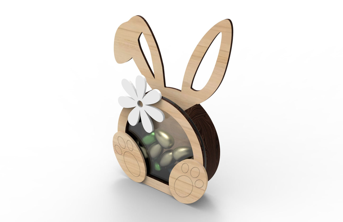 Personalized Bunny Box for Candy