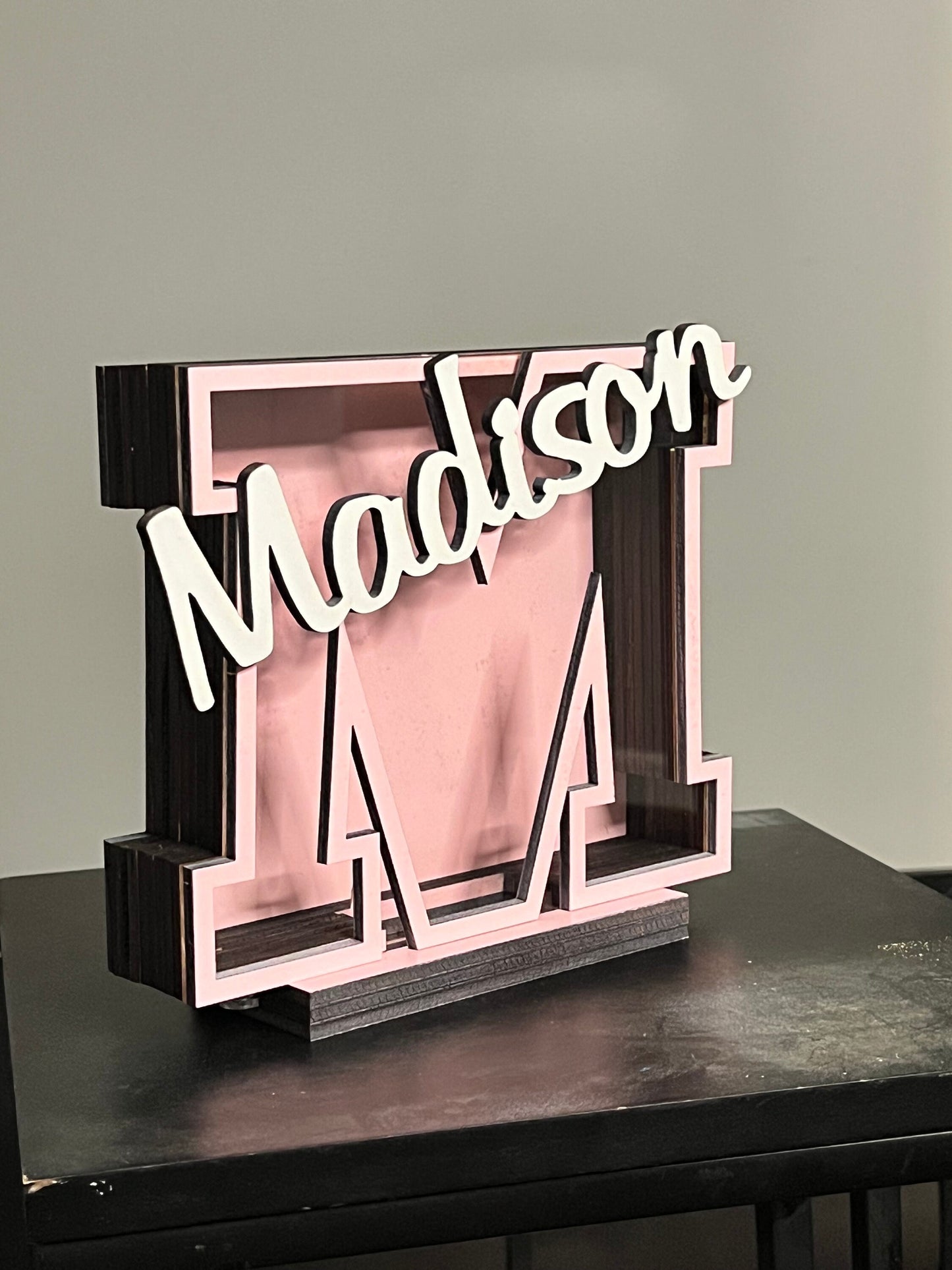 Wooden Letter Banks