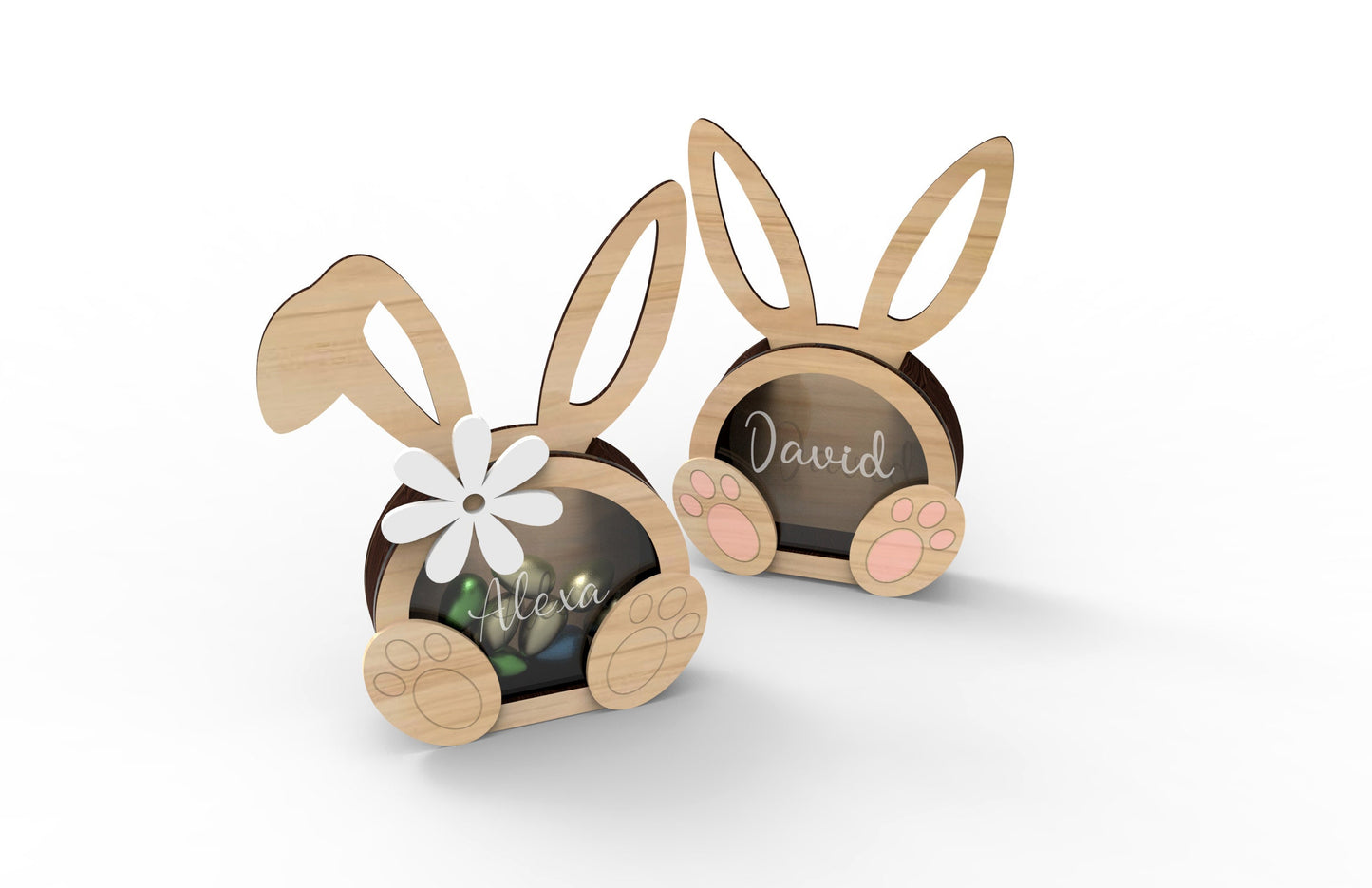Personalized Bunny Box for Candy