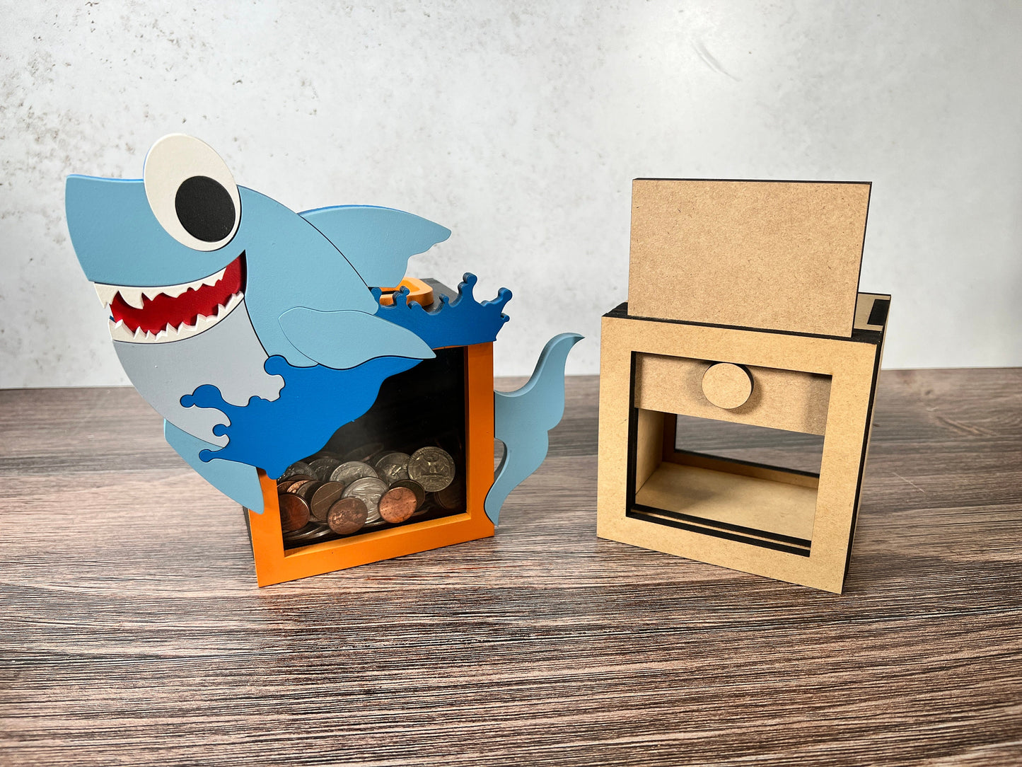 The Ultimate Wooden Baby Bank | Monkey | Shark | Panda | Dinosaur | Unicorn