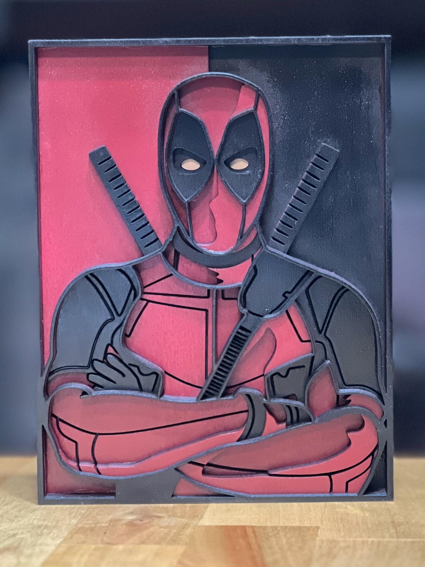Comic Character Inspired Wall Art