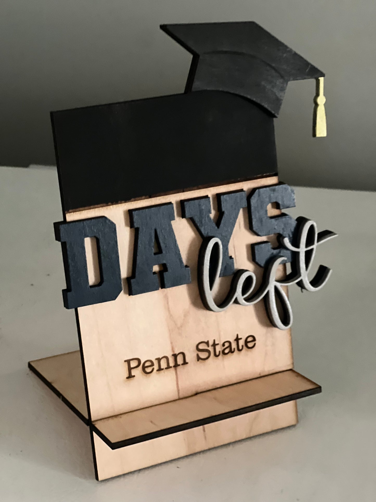 Chalkboard | Personalized customizable graduation countdown | Days left