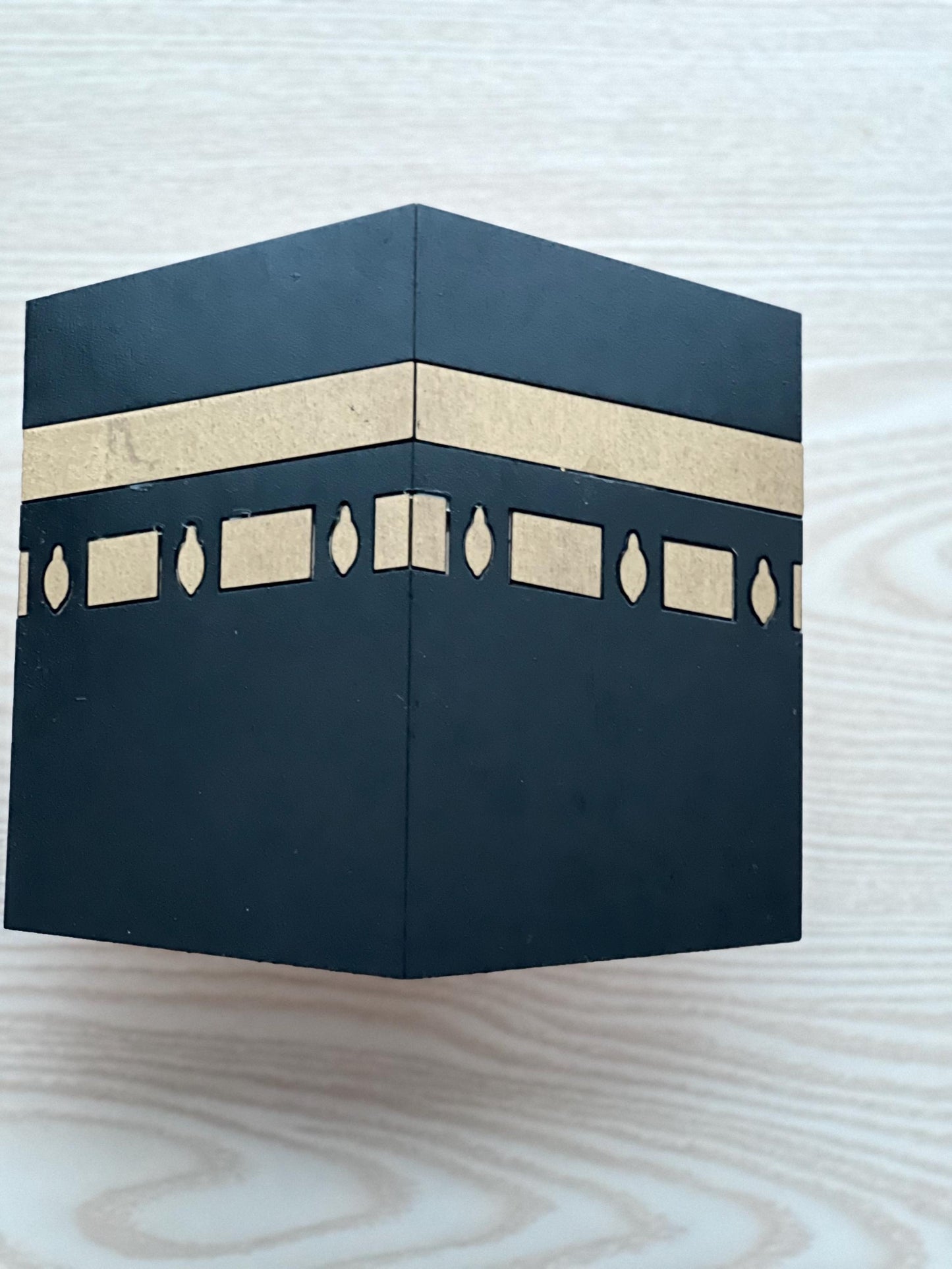 Wooden Islamic Kaaba Wall Art  Elegant • Spiritual • Handcrafted