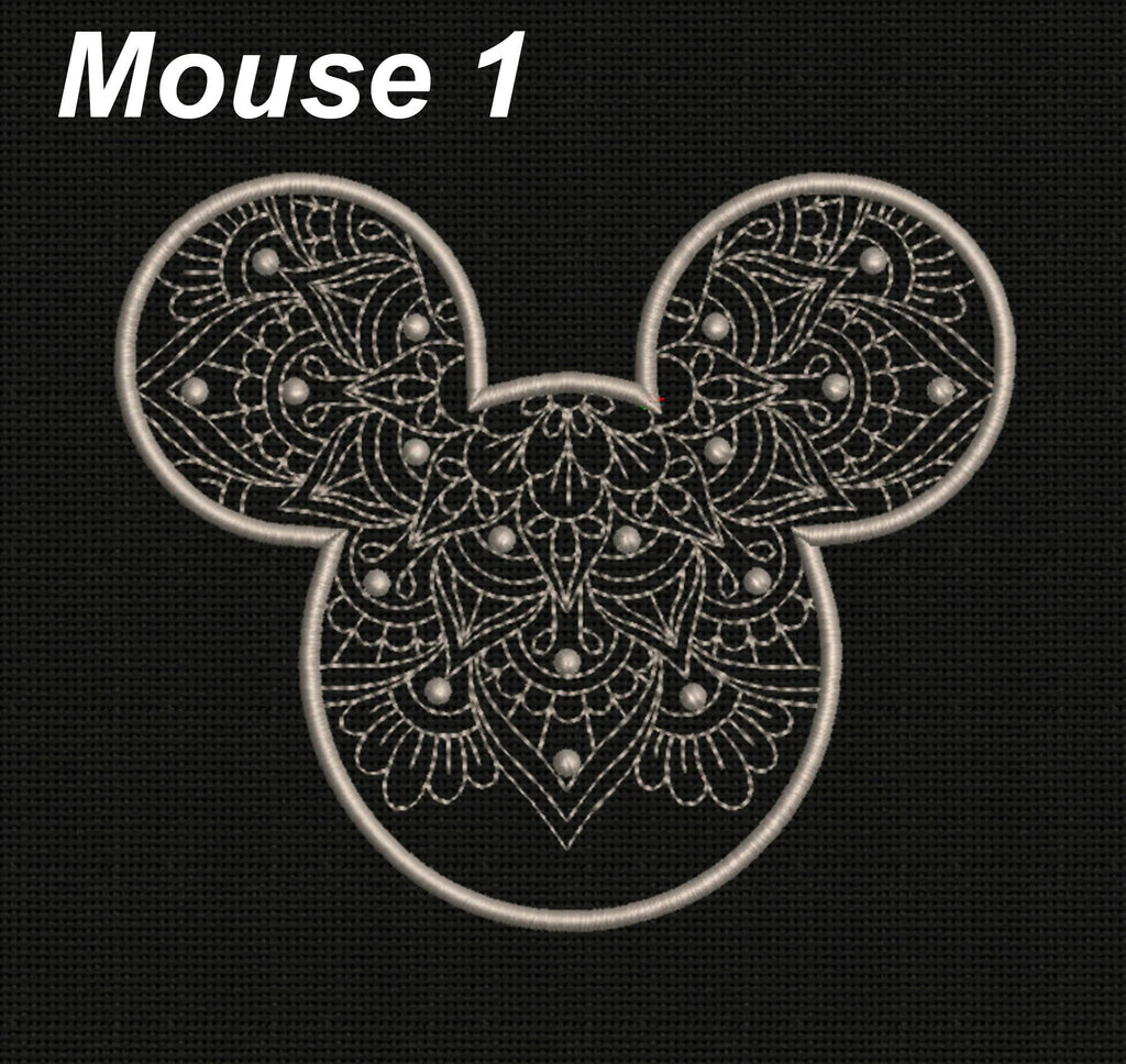Vintage Unique Mickey/Minnie Mouse Inspired Embroidery Design - T-Shirt/Hoodie - CHILD AND ADULT sizes