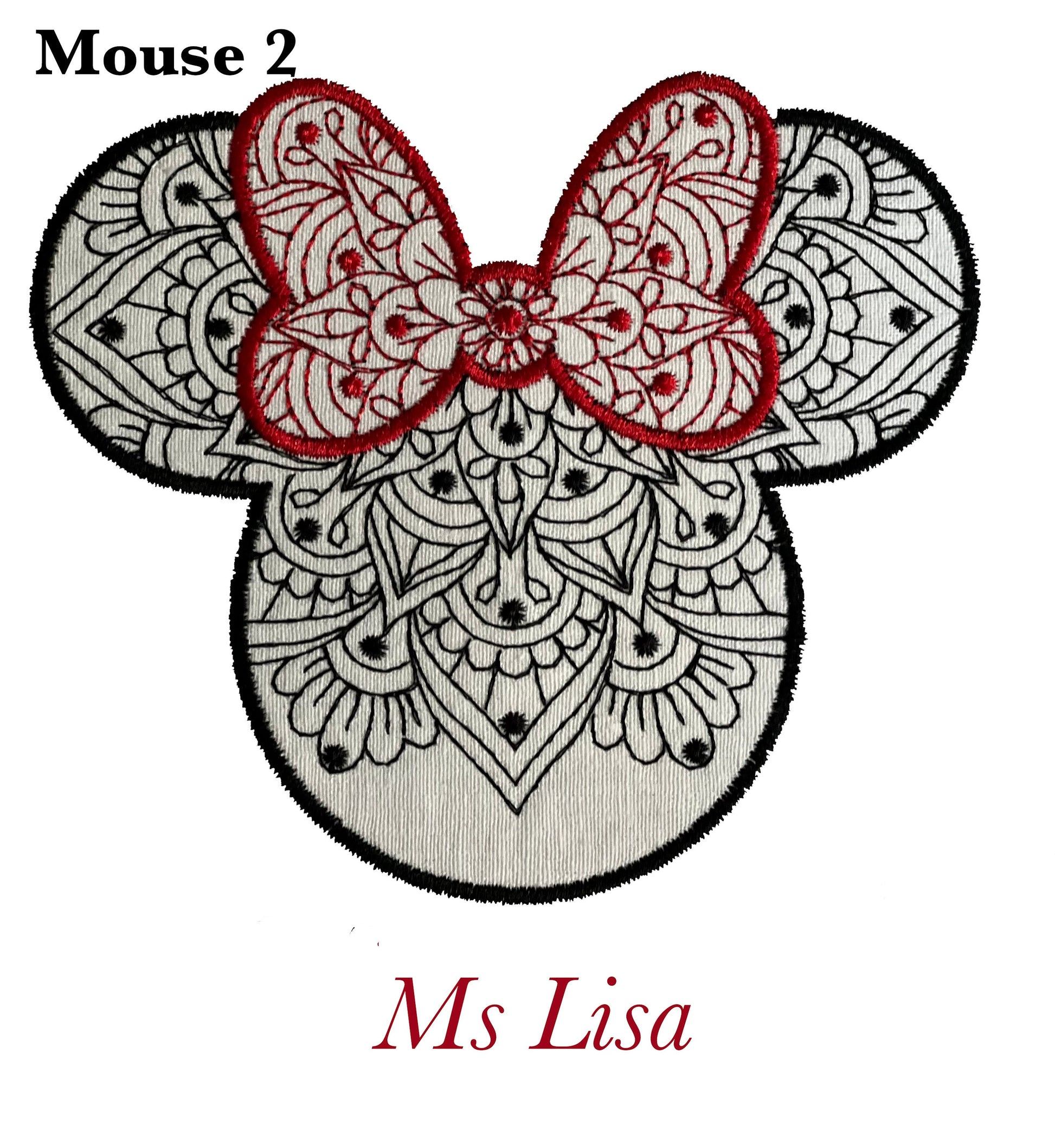 Vintage Unique Mickey/Minnie Mouse Inspired Embroidery Design - T-Shirt/Hoodie - CHILD AND ADULT sizes