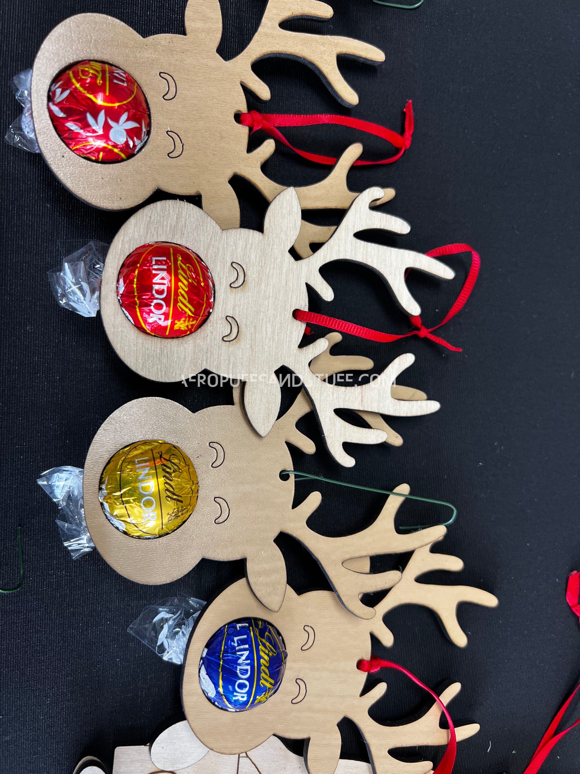 Reindeer Candy Holder Ornament