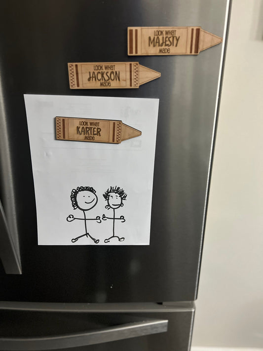 3 Look What I Made Personalized Magnet | Show Student Work |