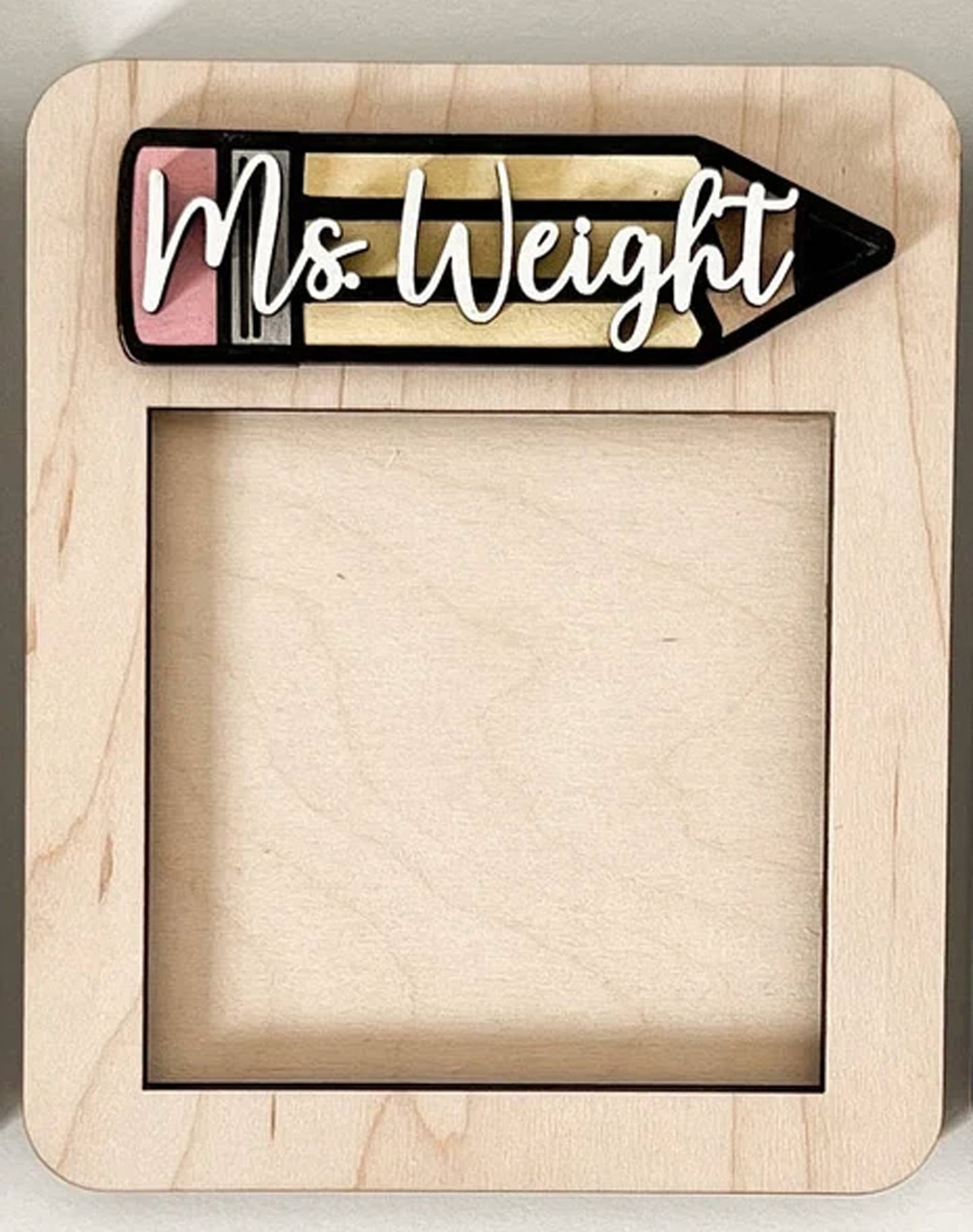 Customizable World's Greatest Teacher Definition Sticky Note Holder | Teacher Gift