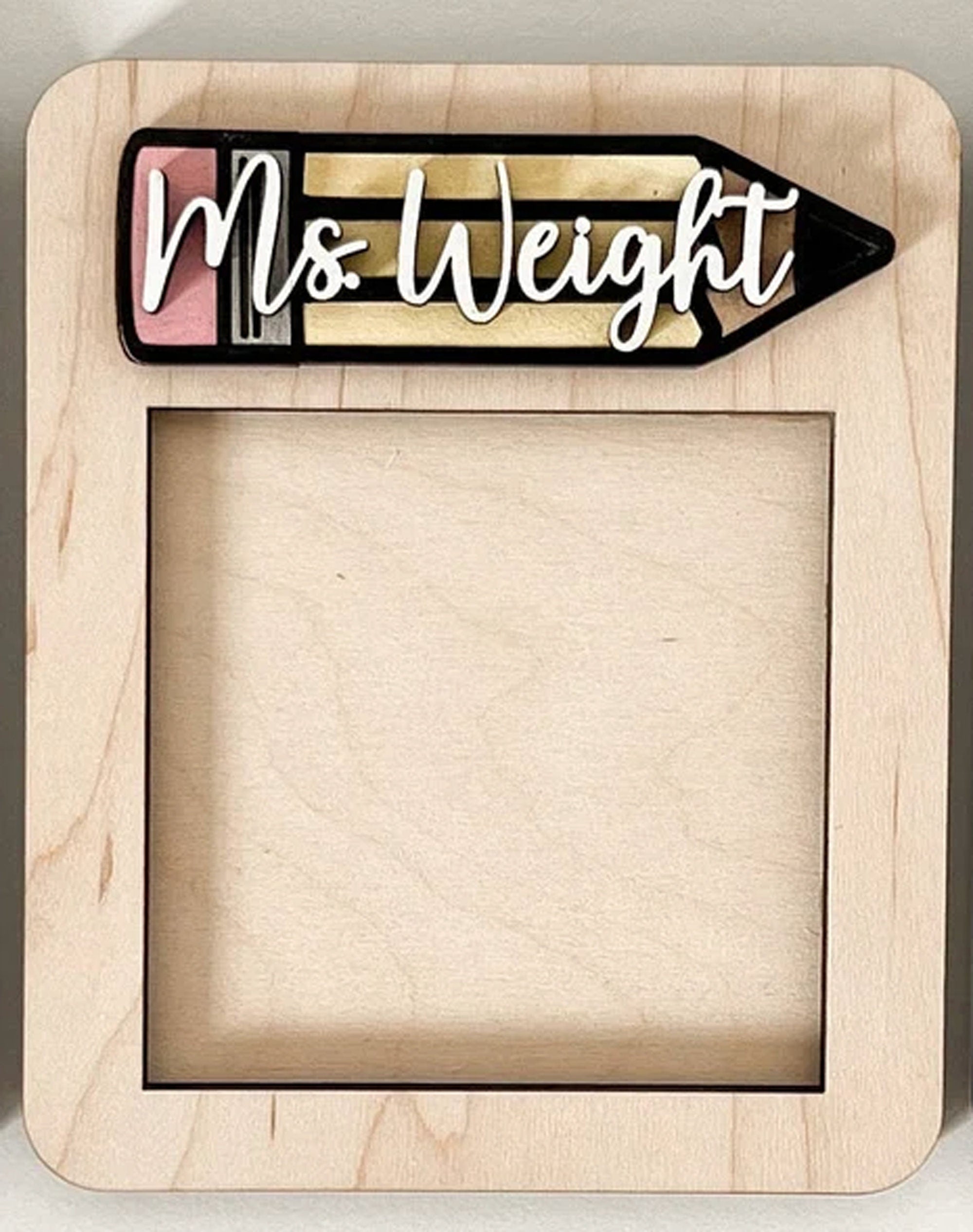 Customizable World's Greatest Teacher Definition Sticky Note Holder | Teacher Gift