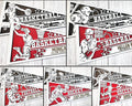 Custom Laser Cut Sports Pennant: Athlete Gift