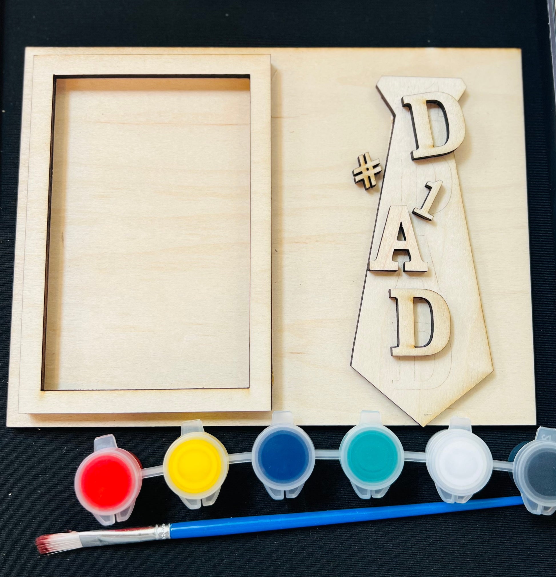 DIY Fathers Day Photo Kits Daddy | Pop Pop