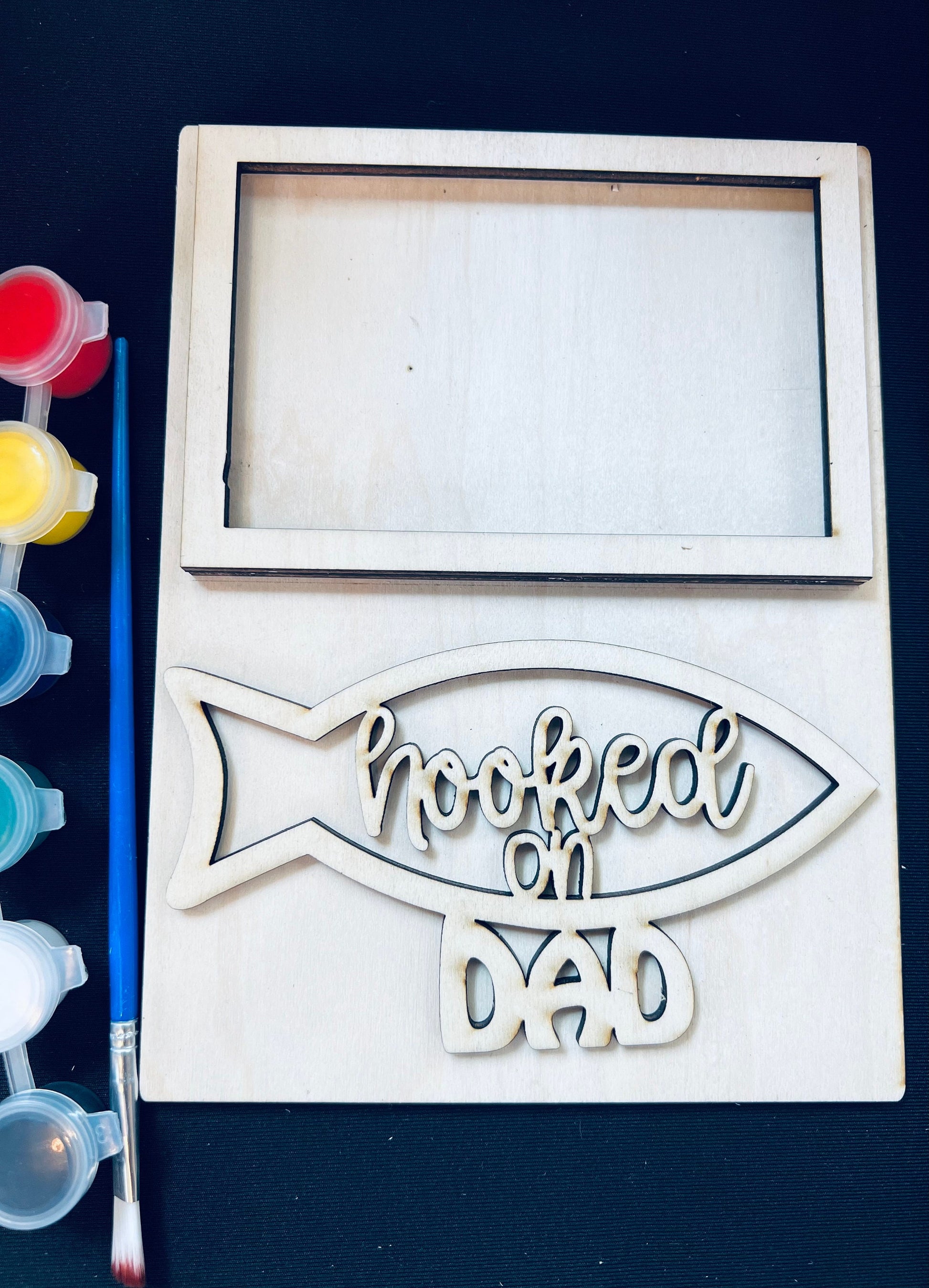 DIY Fathers Day Photo Kits Daddy | Pop Pop