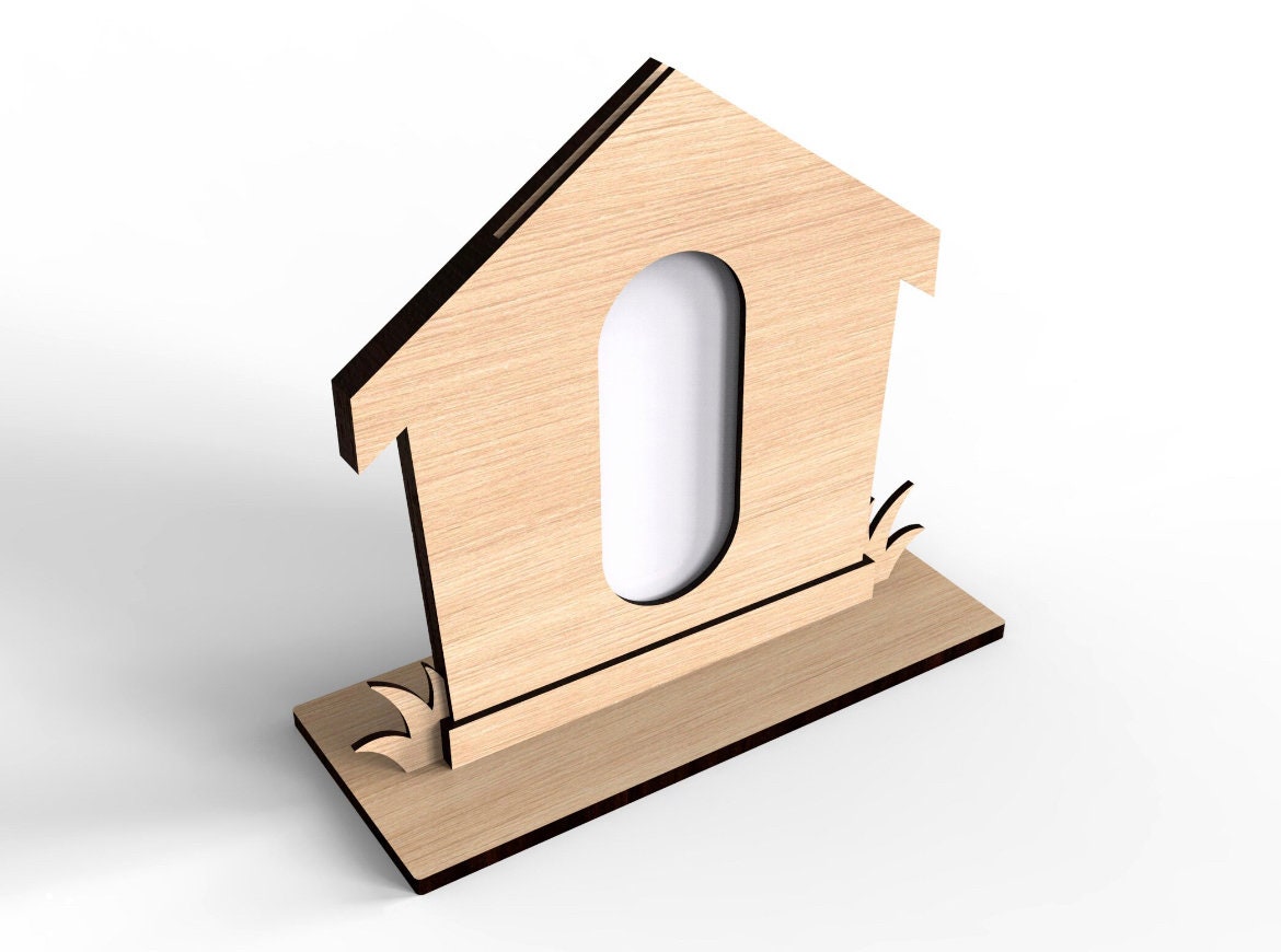 Dog House Photo Frame