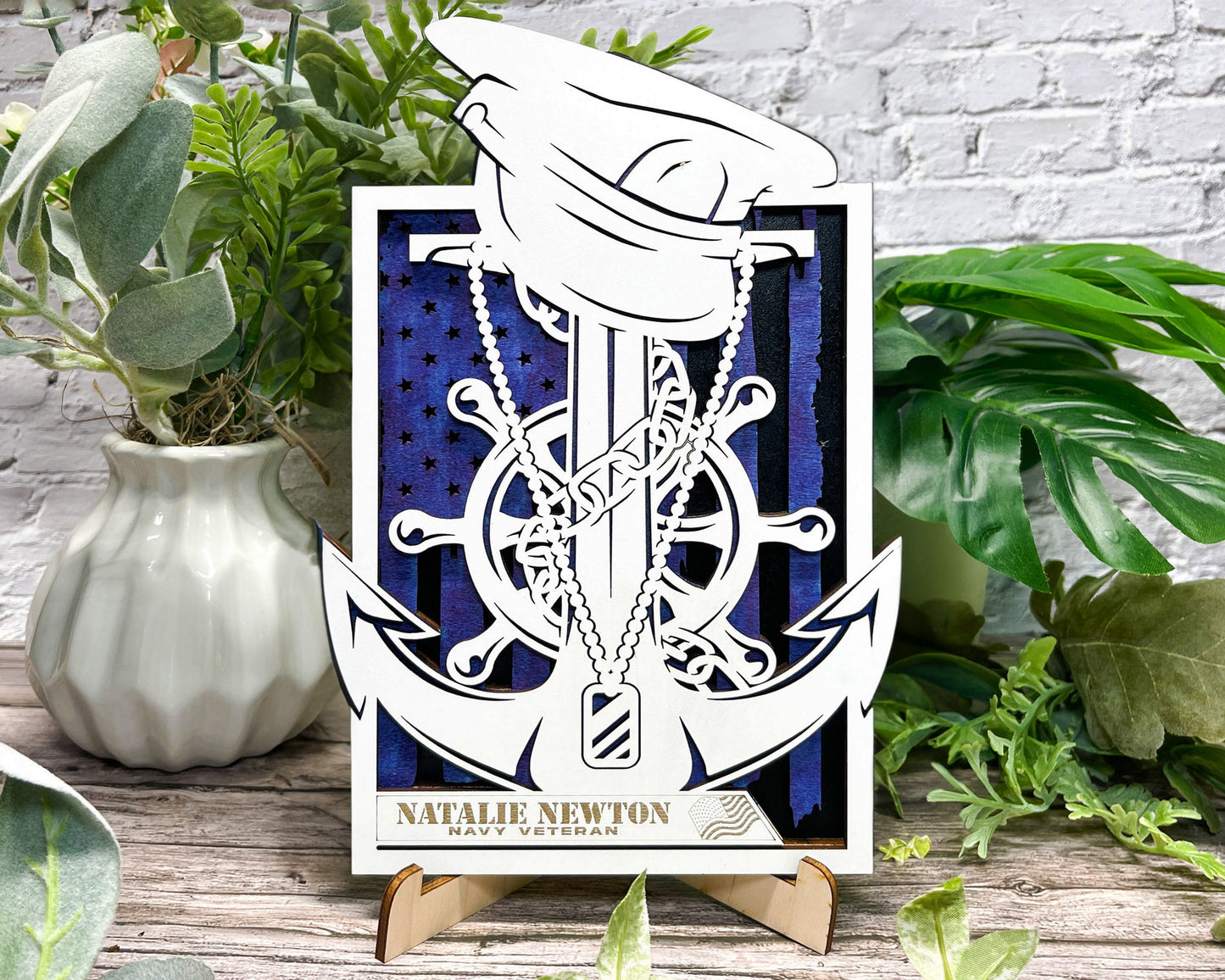 Military Tribute and Honor Plaques