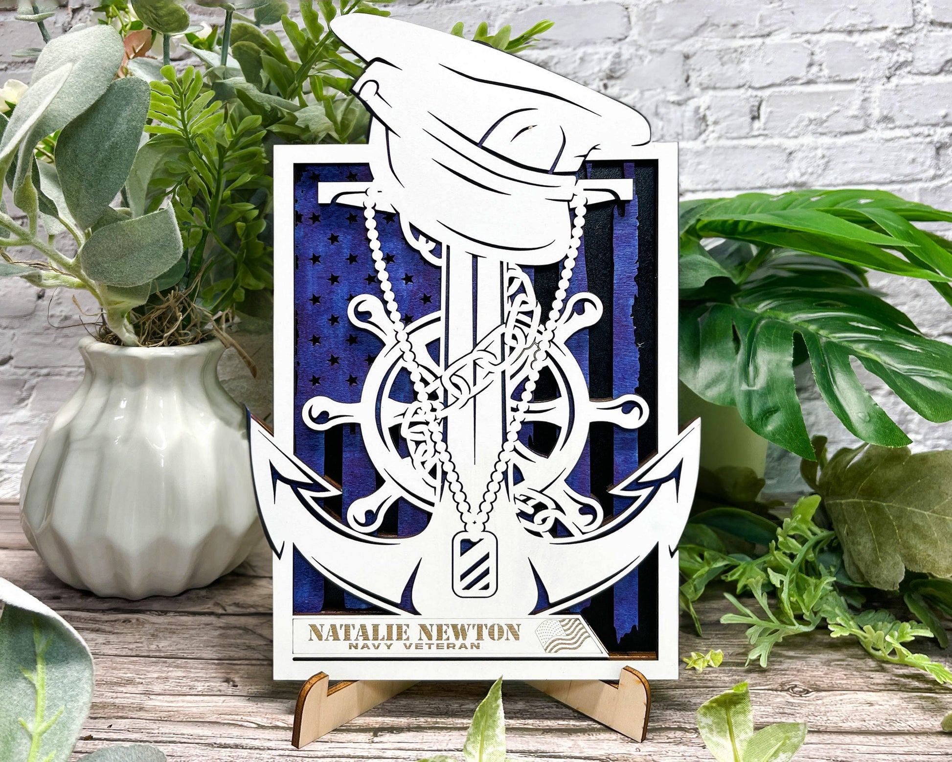 Military Tribute and Honor Plaques