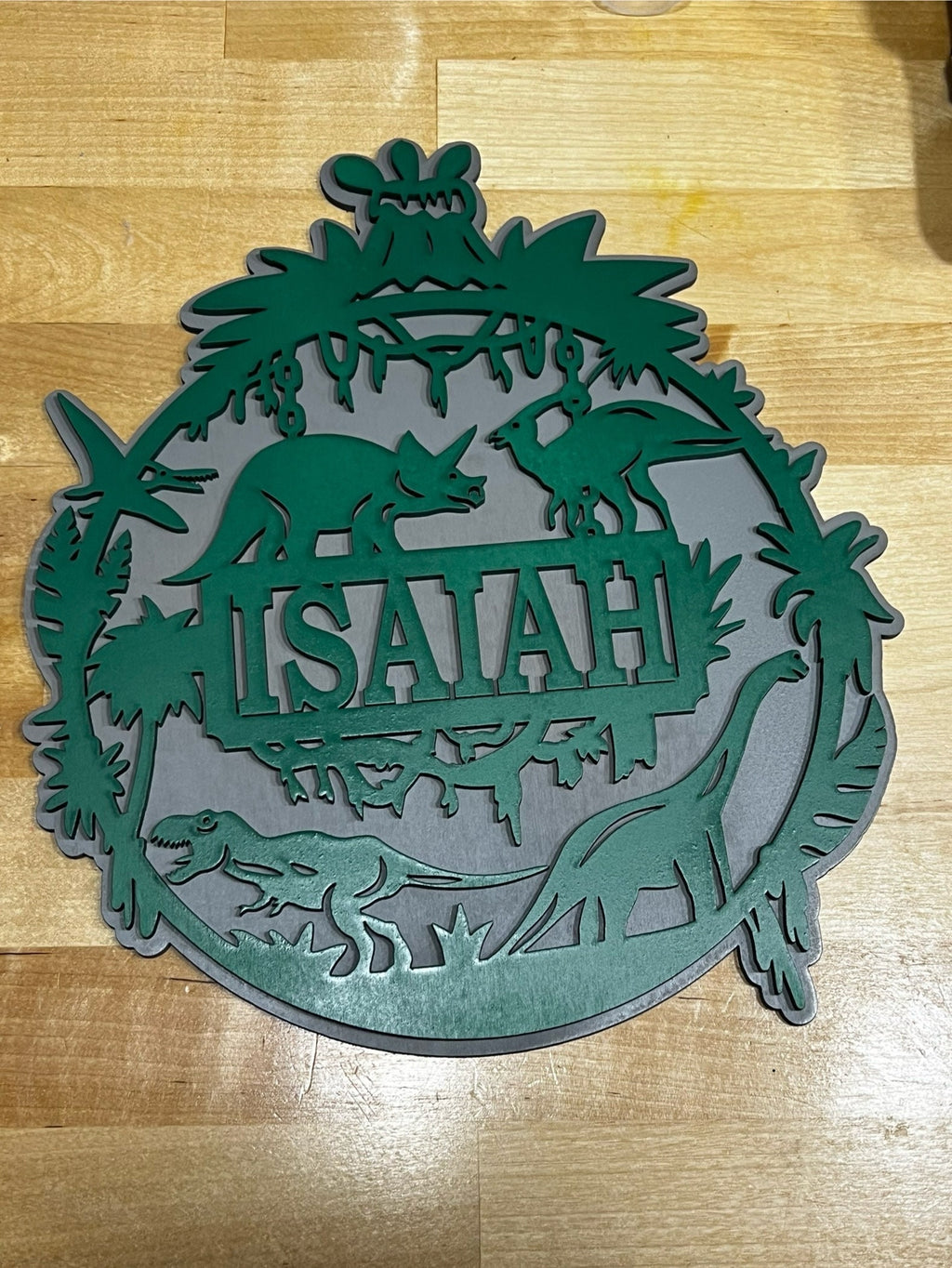 Custom Name Wooden Door Sign - Personalized Kids Room Decor
