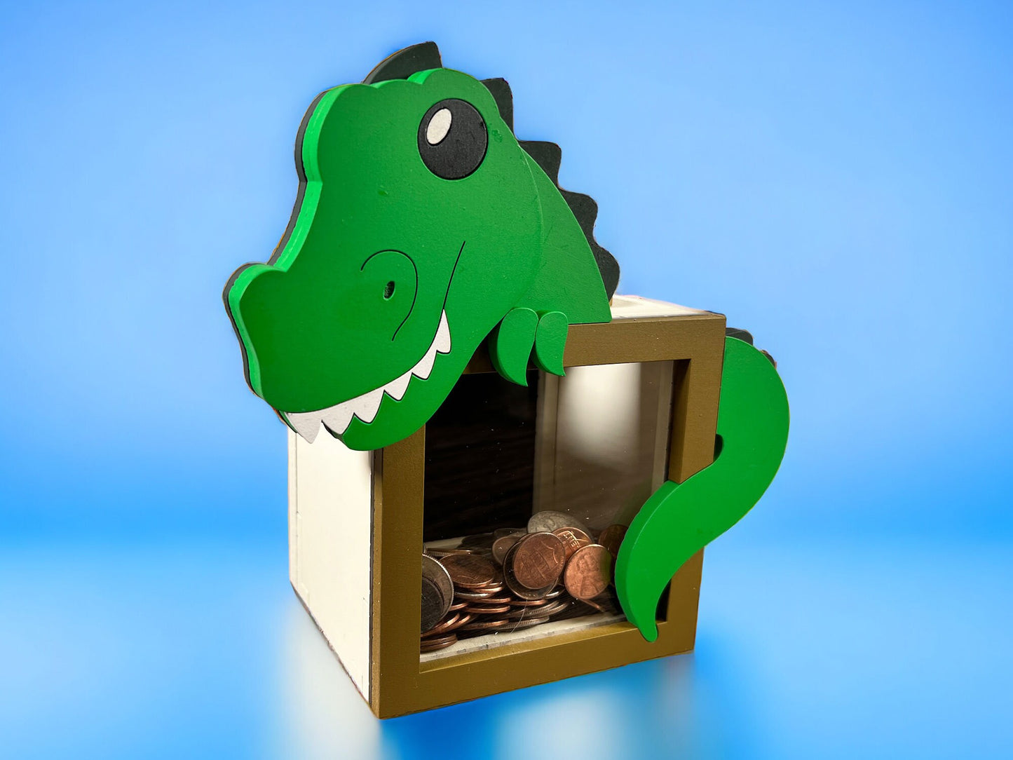 The Ultimate Wooden Baby Bank | Monkey | Shark | Panda | Dinosaur | Unicorn