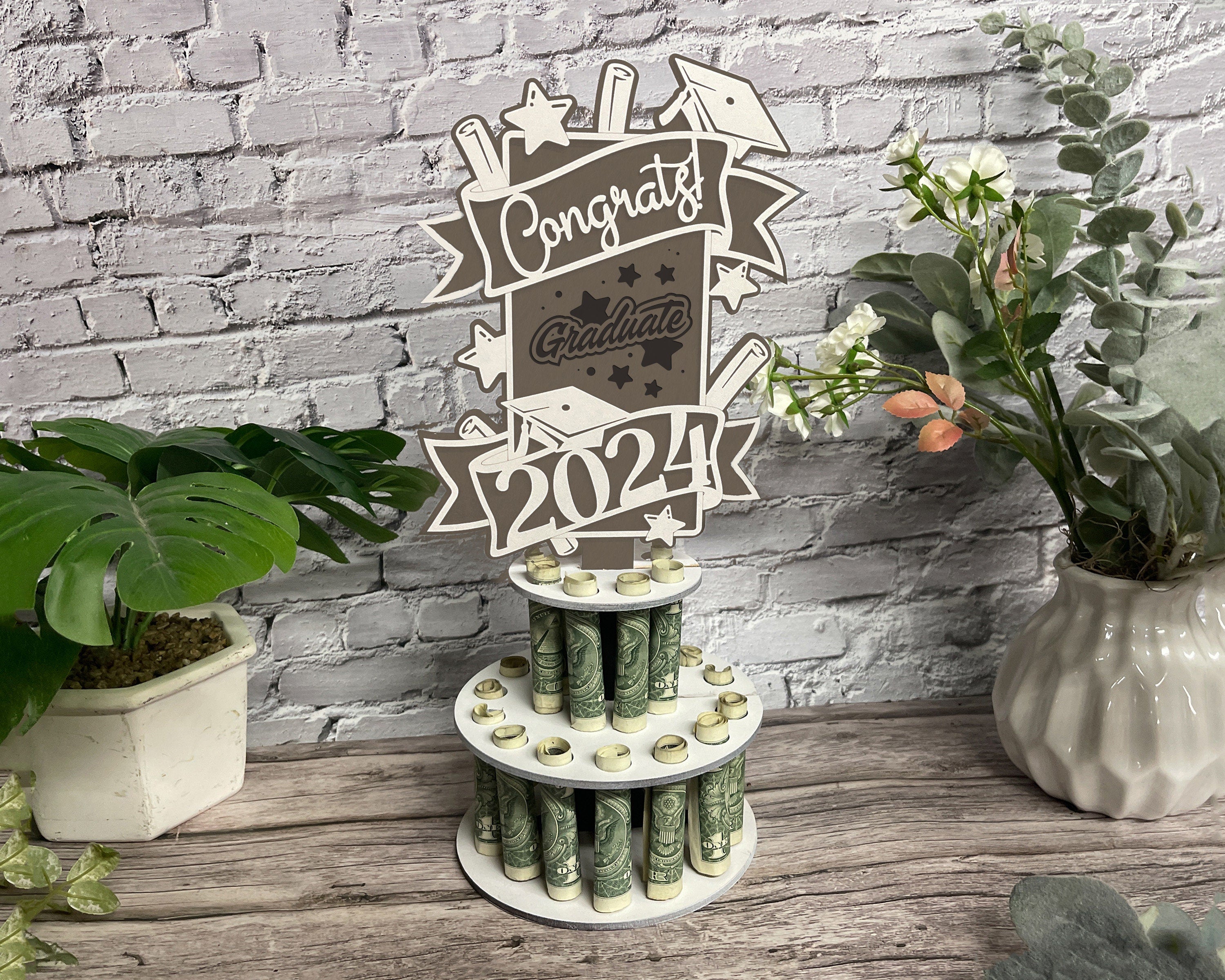 Graduation Money Cake Holders | Senior Gift
