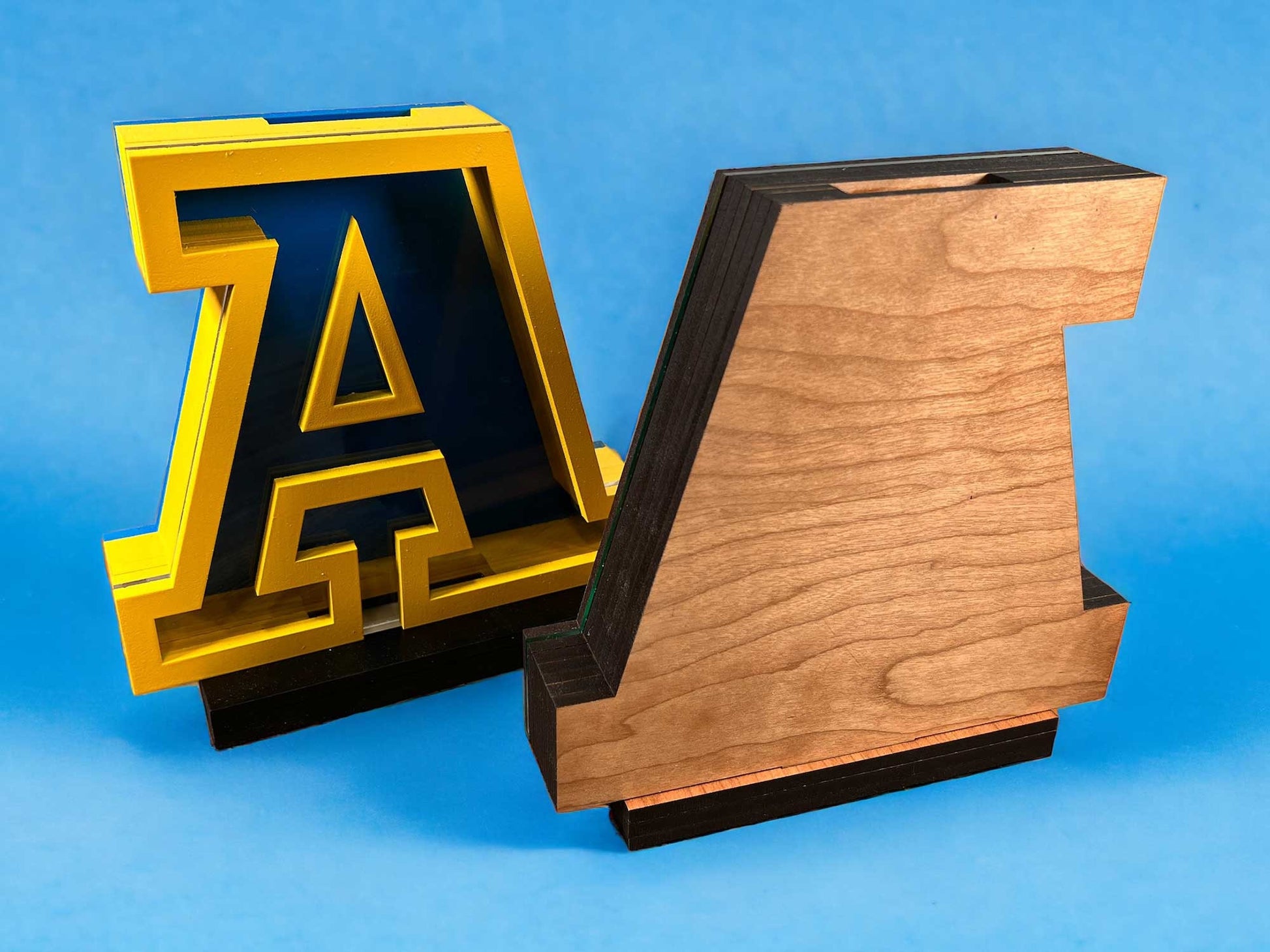 Wooden Letter Banks