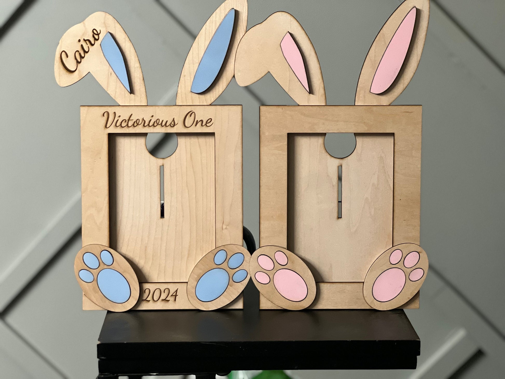 Personalized Bunny Photo Frame