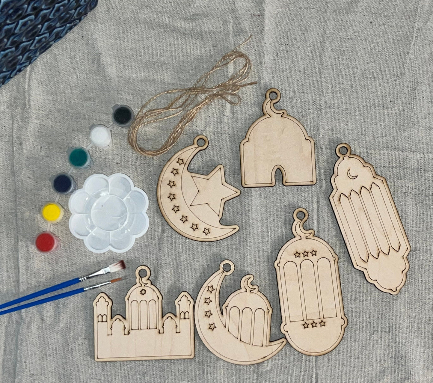 Eid and Ramadan Paint Kit | Ramadan Craft Kit | Eid Craft kit | DIY Paint Kit | Islamic Decor