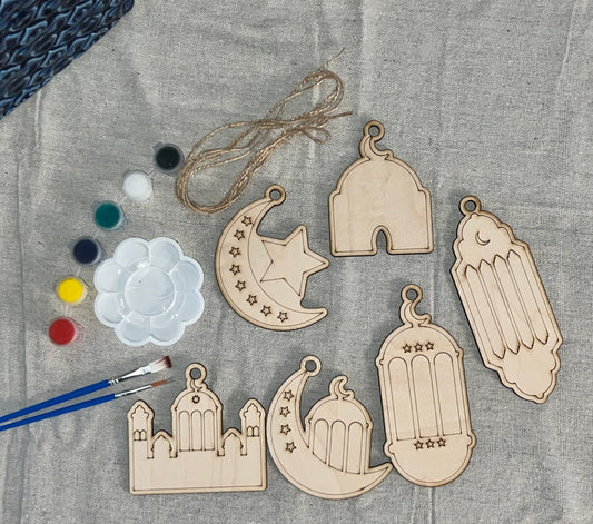 Eid and Ramadan Paint Kit | Ramadan Craft Kit | Eid Craft kit | DIY Paint Kit | Islamic Decor