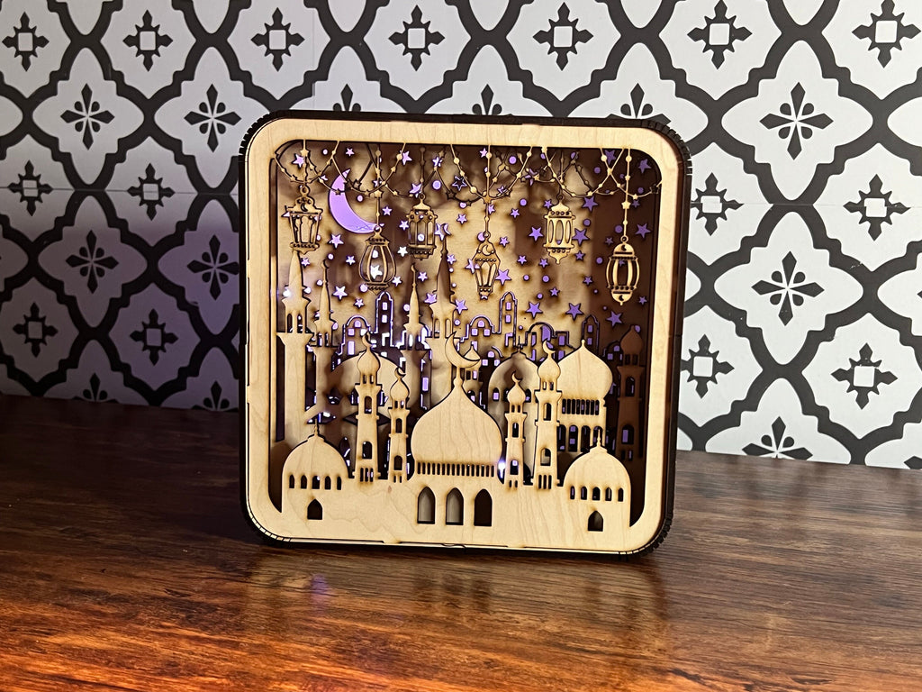 Islamic Theme Light Box