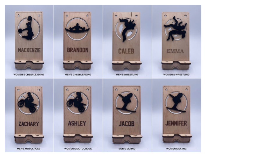 Sports and Recreation Cell Phone Stands