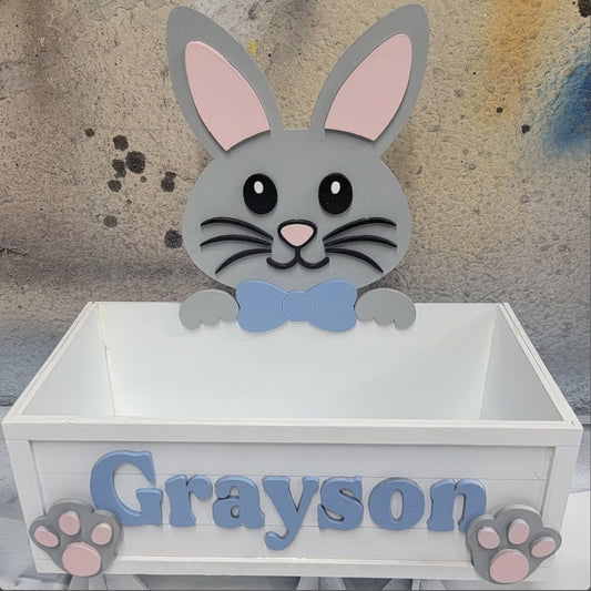 Adorable Personalized Bunny Box!