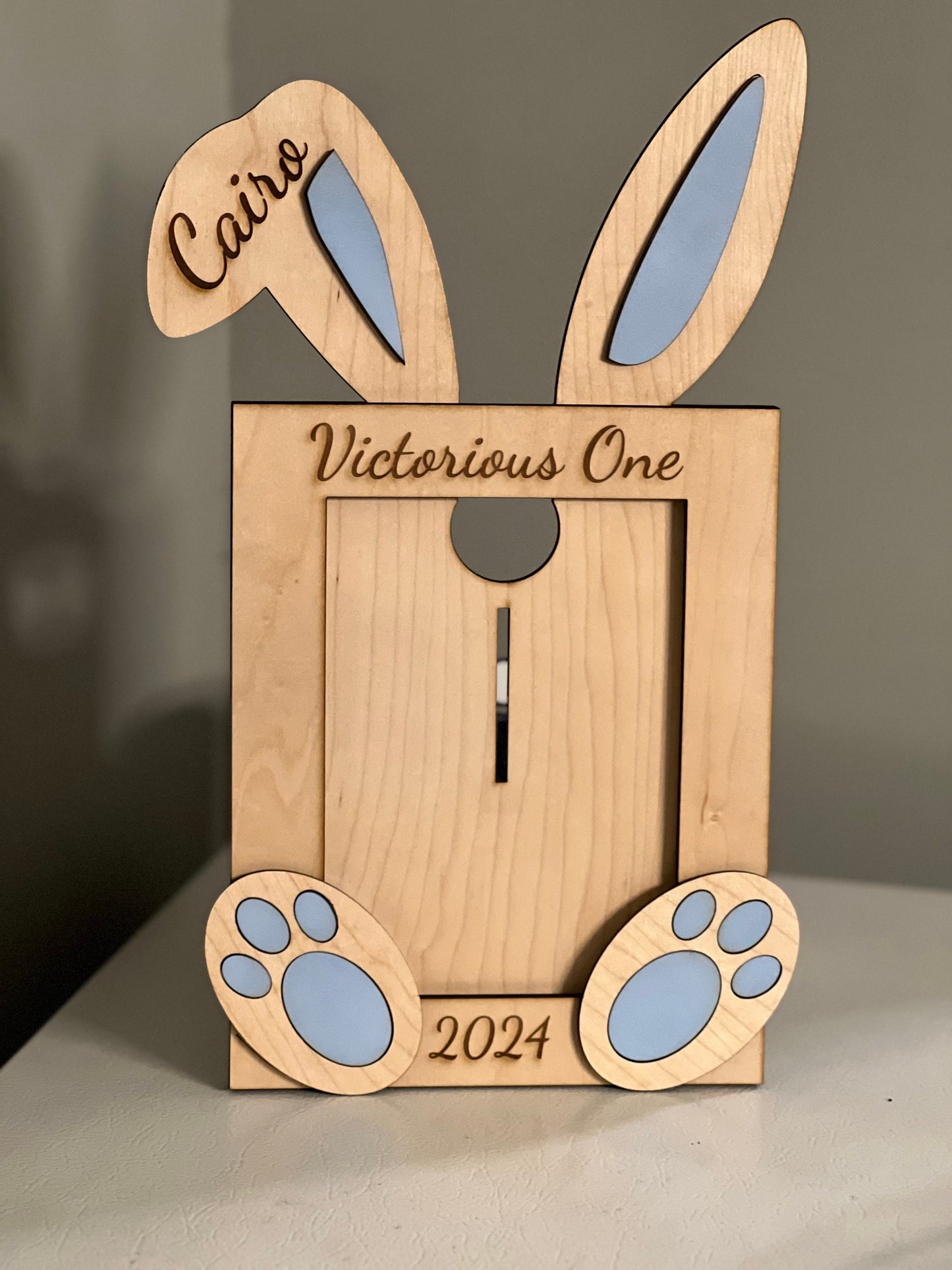 Personalized Bunny Photo Frame