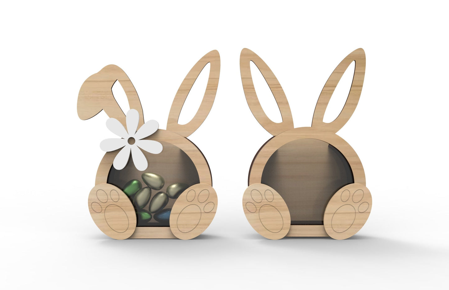 Personalized Bunny Box for Candy