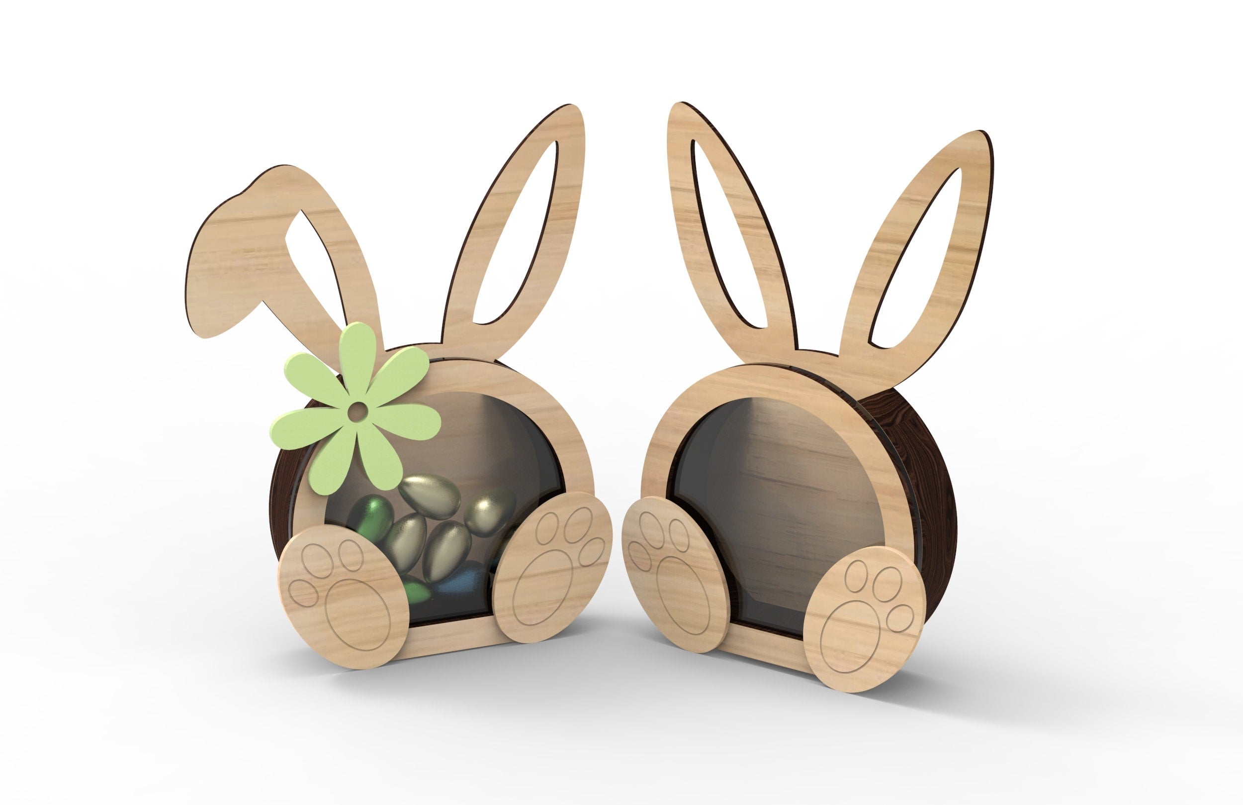 Personalized Bunny Box for Candy