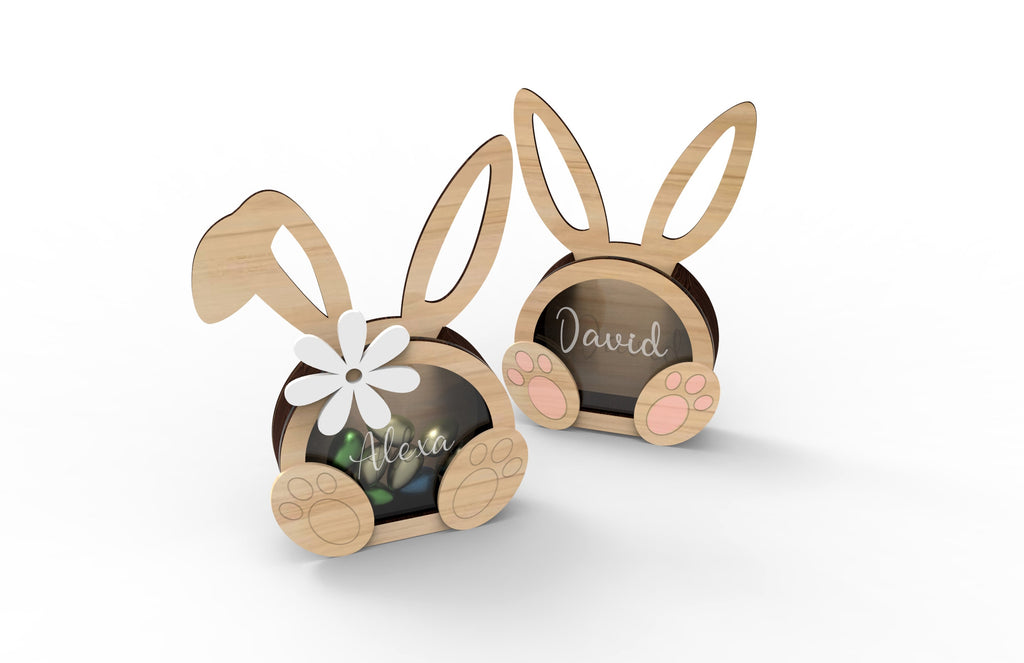 Personalized Bunny Box for Candy