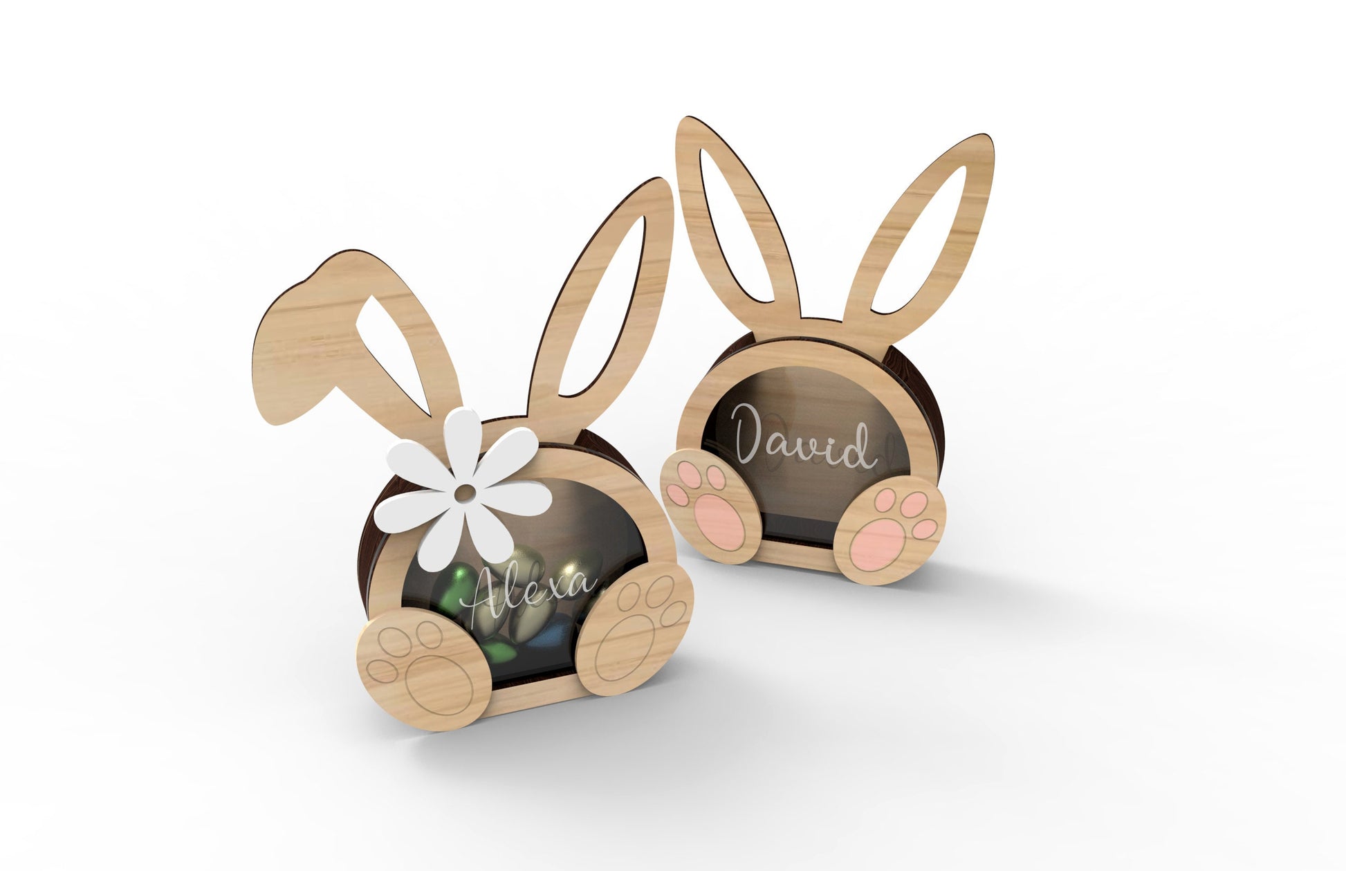 Personalized Bunny Box for Candy