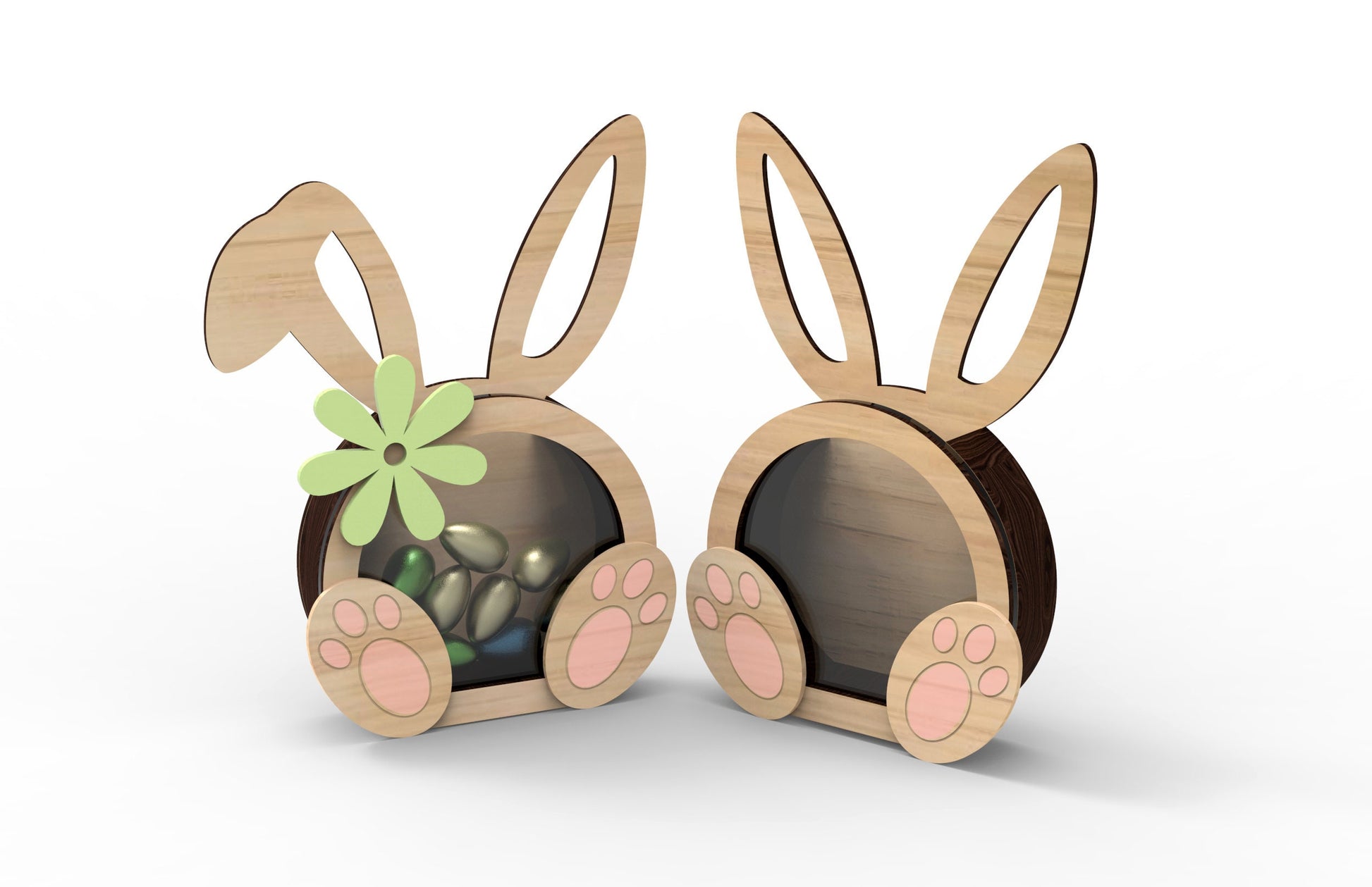 Personalized Bunny Box for Candy