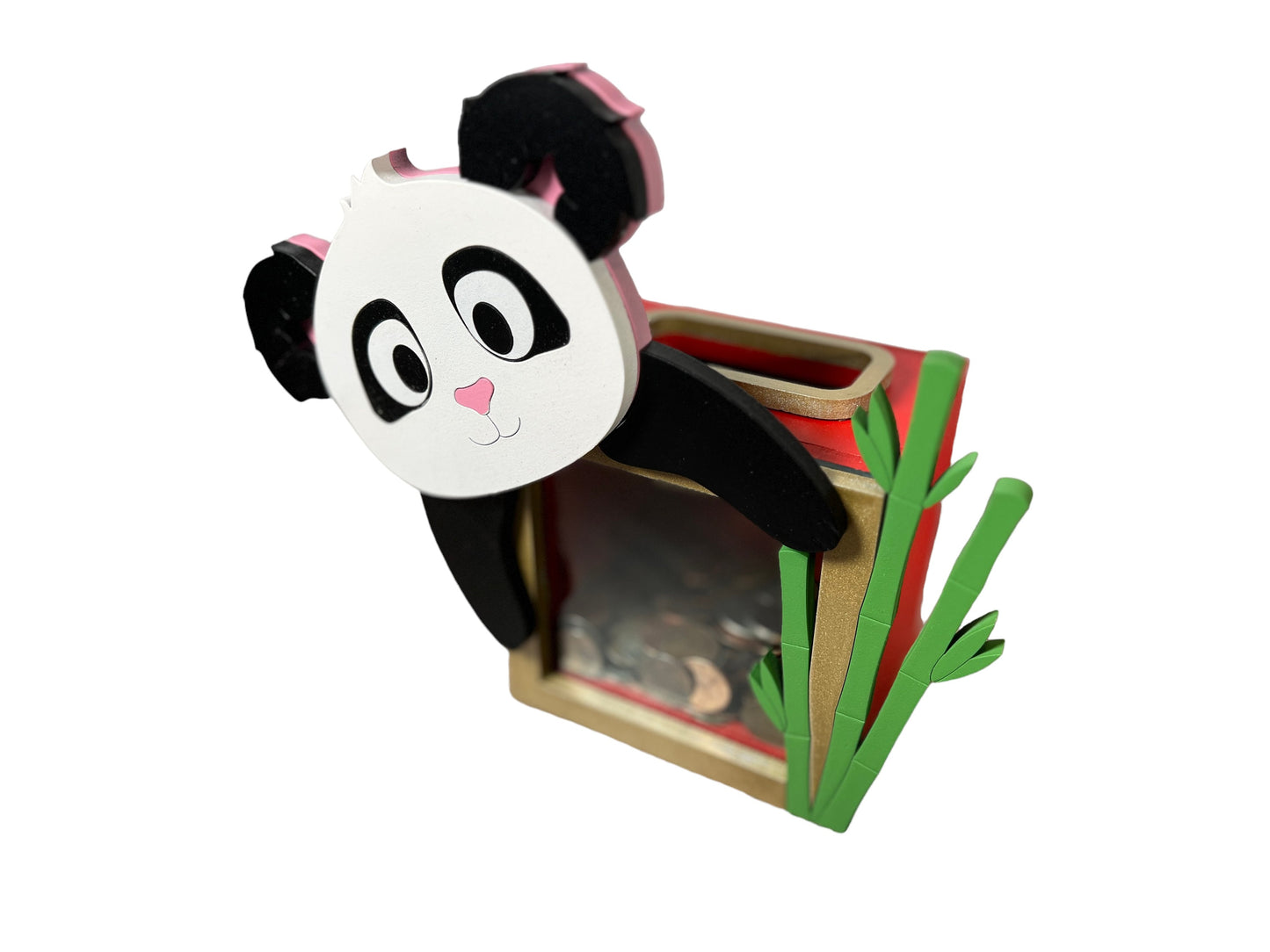 The Ultimate Wooden Baby Bank | Monkey | Shark | Panda | Dinosaur | Unicorn