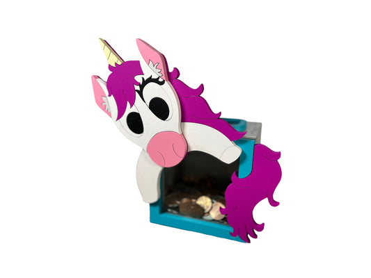 The Ultimate Wooden Baby Bank | Monkey | Shark | Panda | Dinosaur | Unicorn